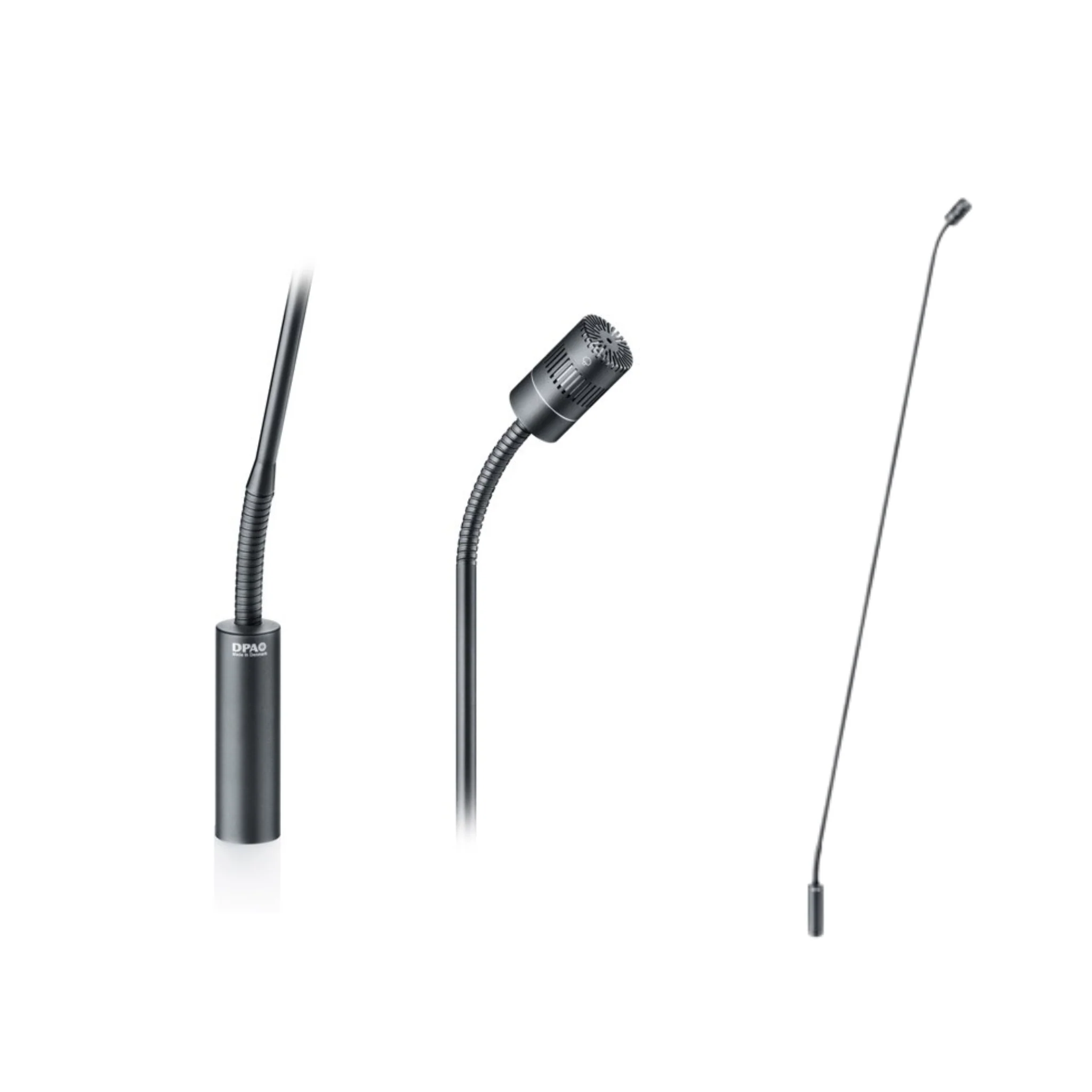 DPA 4018 Supercardioid Mic, Black, XLR, 77 cm (30 in) Boom, top and bottom Gooseneck