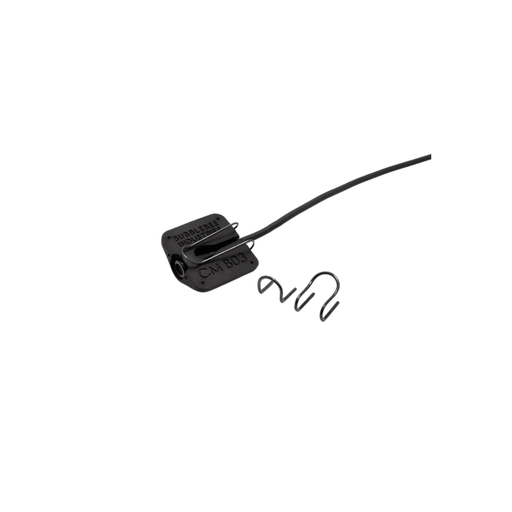 Bubblebee Industries The Lav Concealer for Countryman B3, single, black