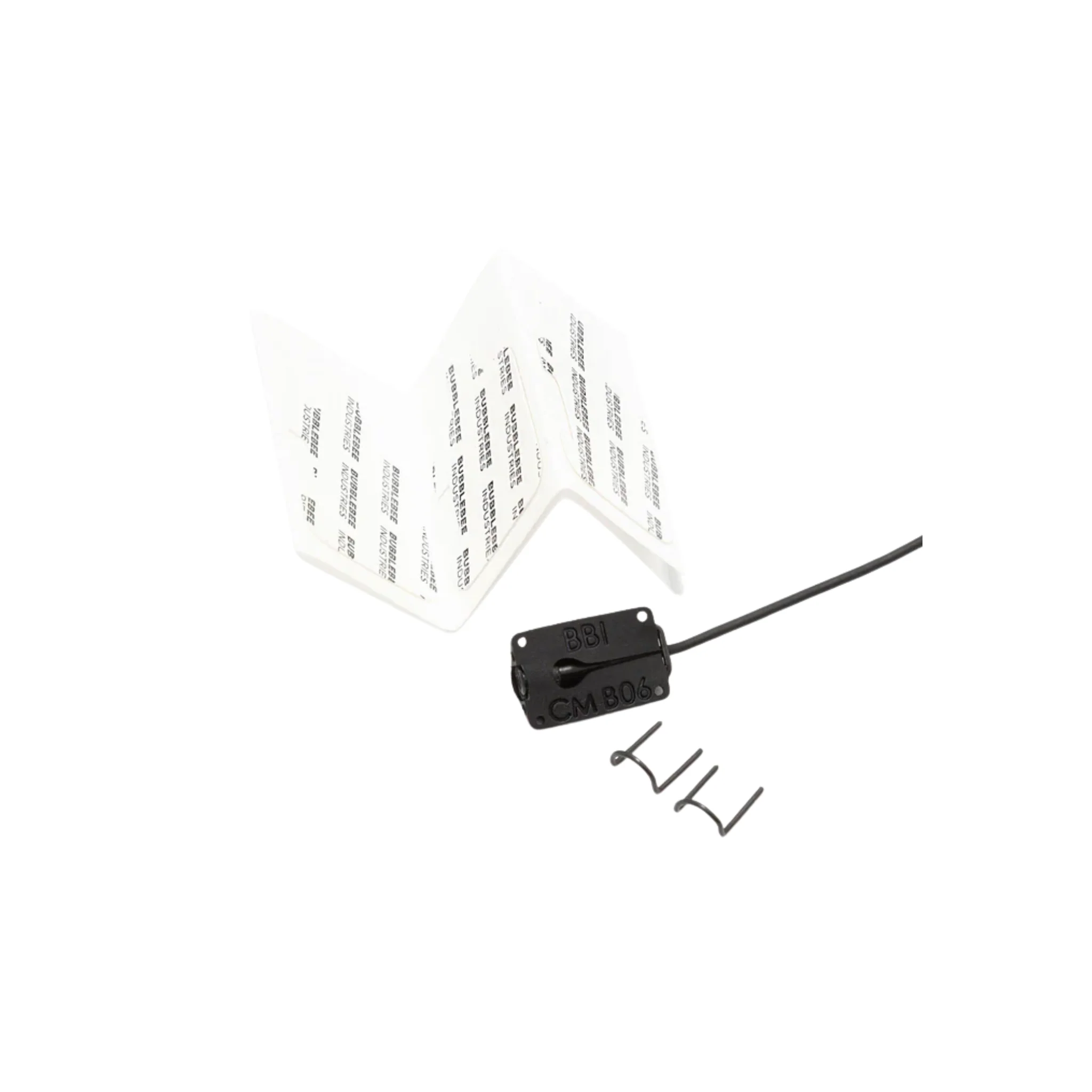 Bubblebee Industries The Lav Concealer for Countryman B6, single, black