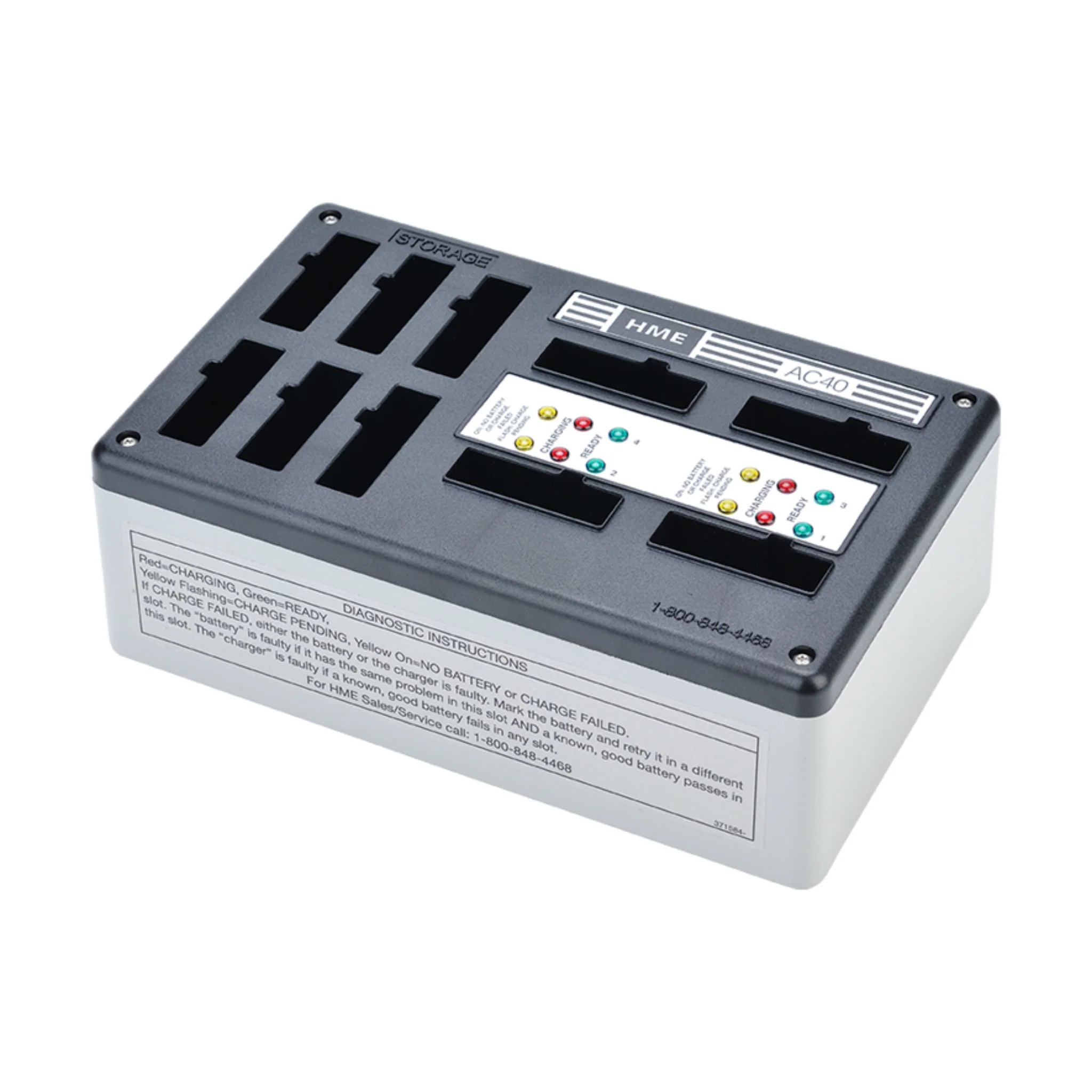 Clear-Com HME AC40A 4-way charger for BAT41