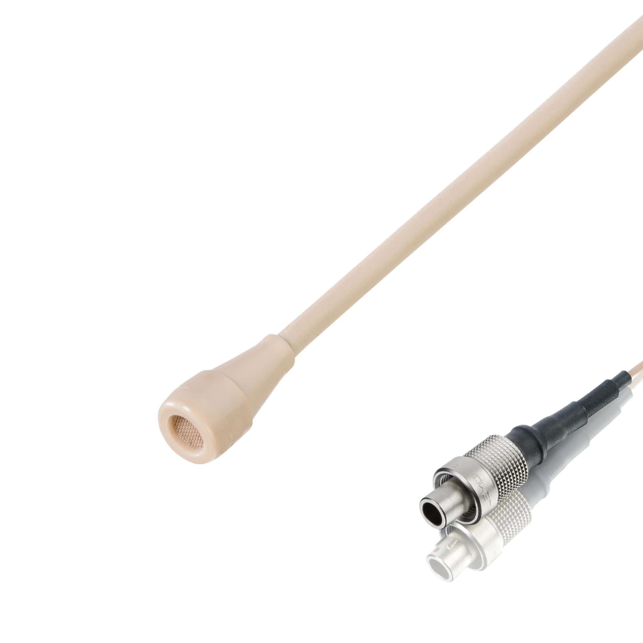 Countryman B3 (round) microphone wired for SK-50 series, light beige, 10dB attenuation