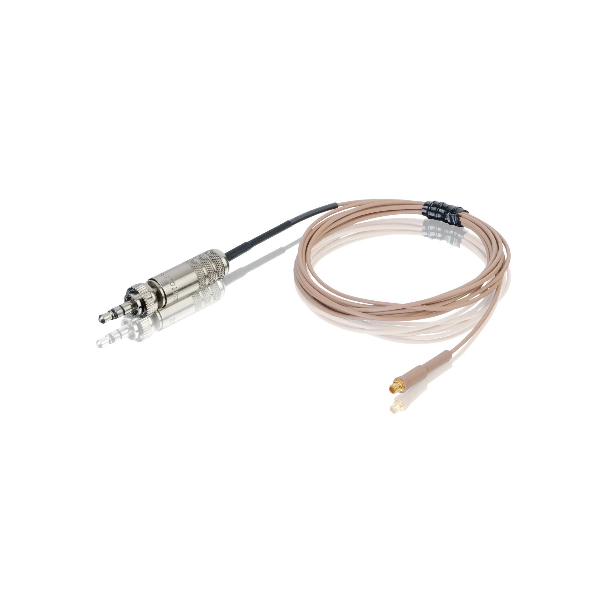 Countryman E6CABLET2SR E6 cable wired for Sennheiser 3.5mm, 2mm tan