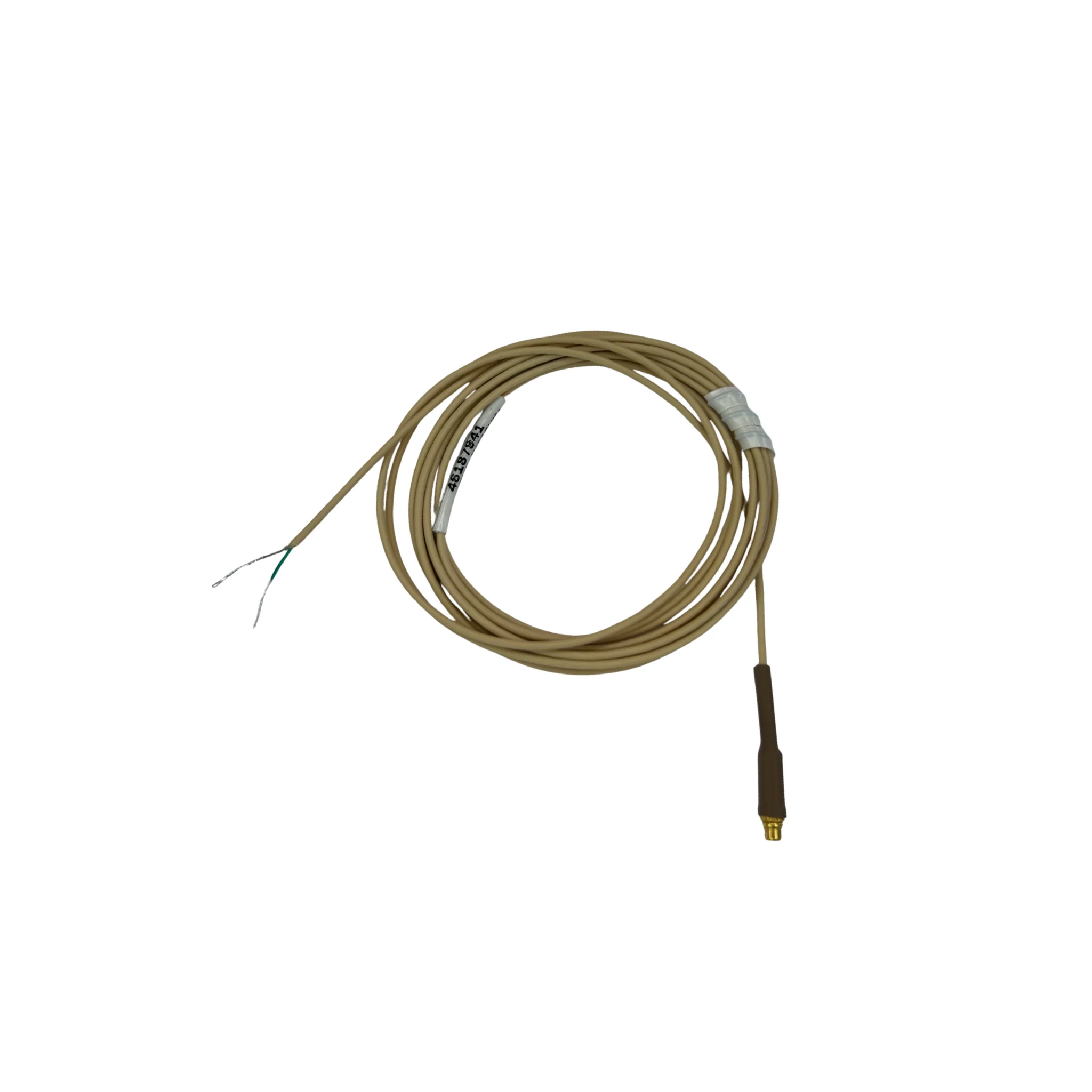 Countryman E6CABLEL1NC E6 cable to pigtails, 1mm cable, light beige
