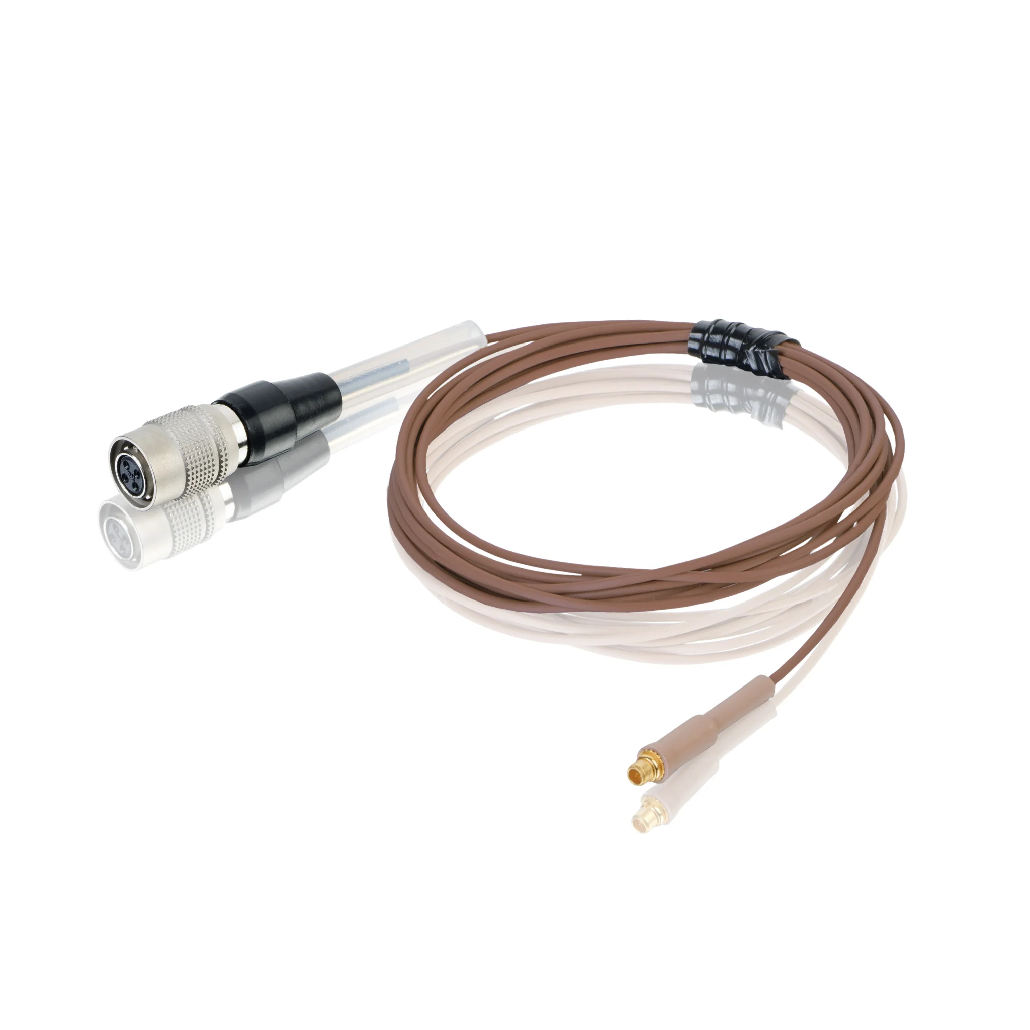 Countryman E6CABLEC1AT E6 cable wired for Audio-Technica, 1mm cocoa