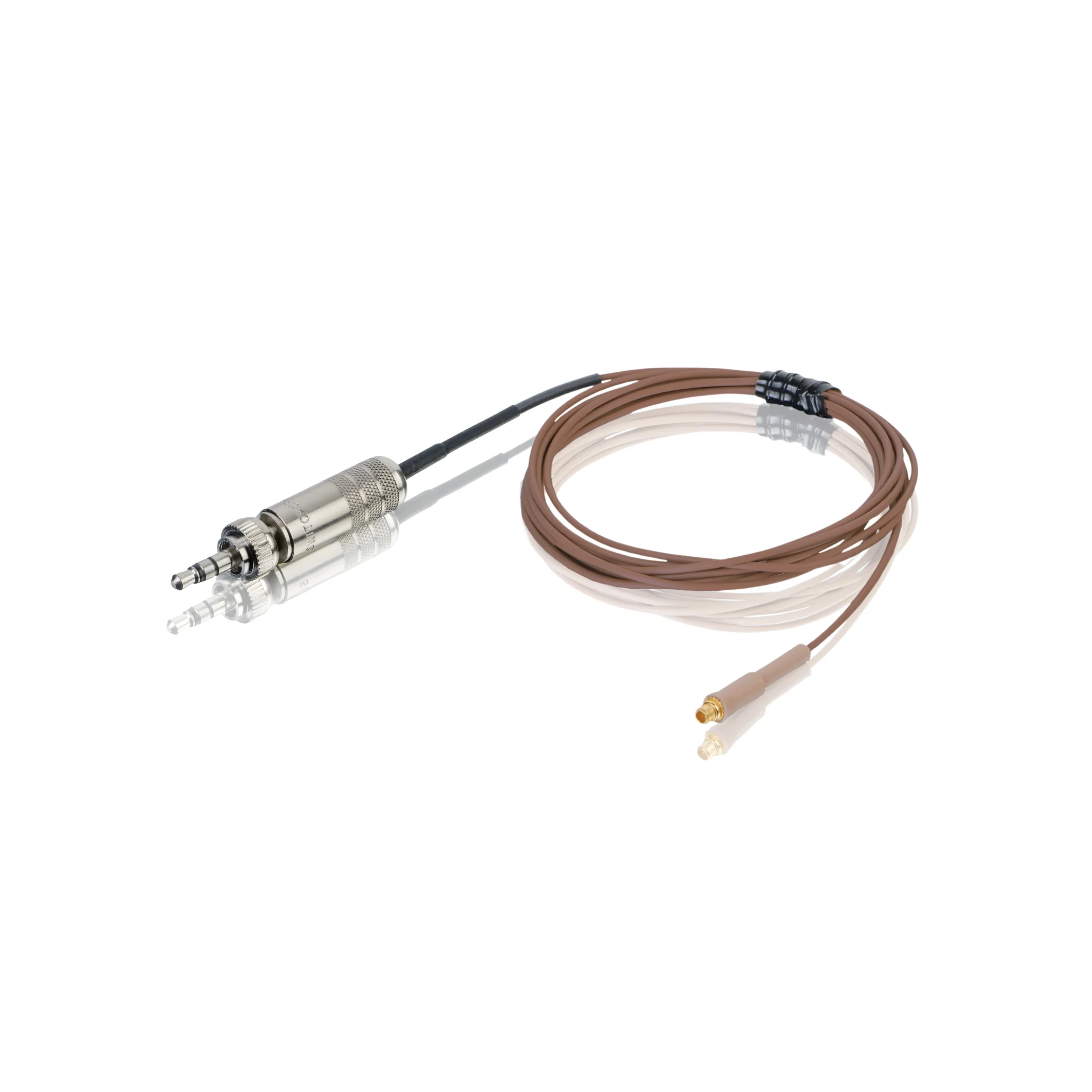 Countryman E6CABLEC1SR E6 cable wired for Sennheiser 3.5mm, 1mm cocoa
