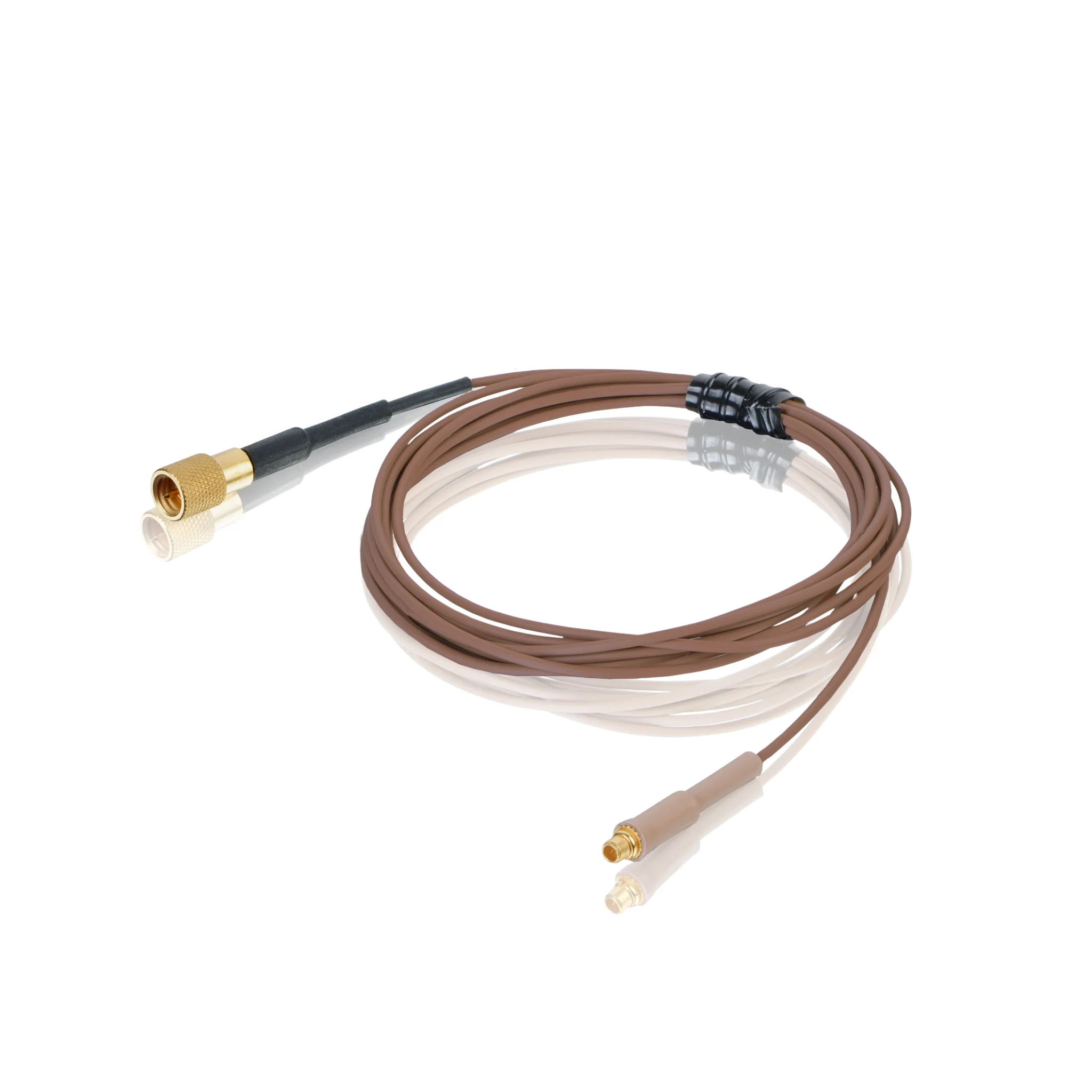Countryman E6CABLEC1SE E6 cable wired for Sennheiser SK2012, 1mm cocoa