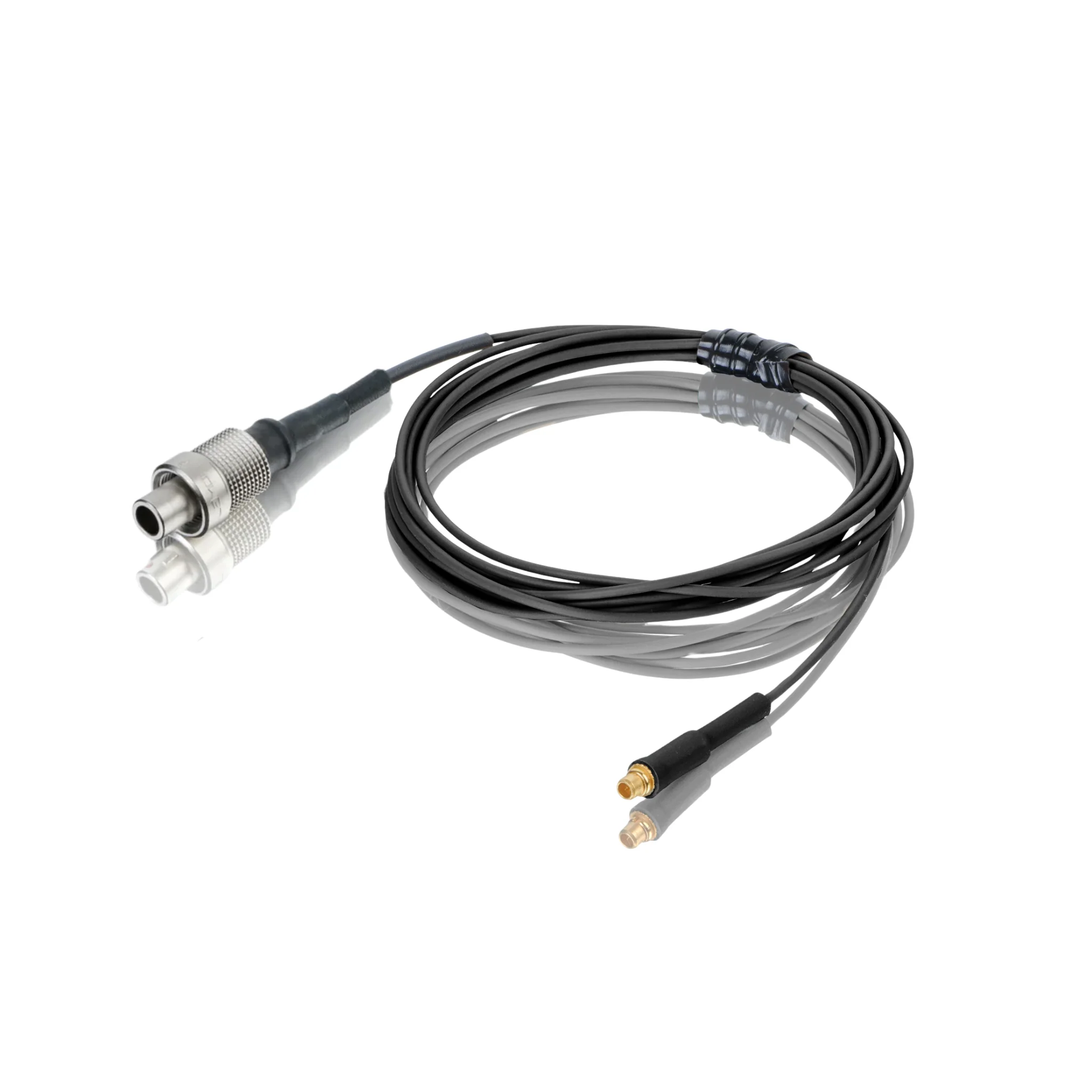 Countryman E6CABLEB1S3 E6 cable wired for Sennheiser SK50, 1mm Black