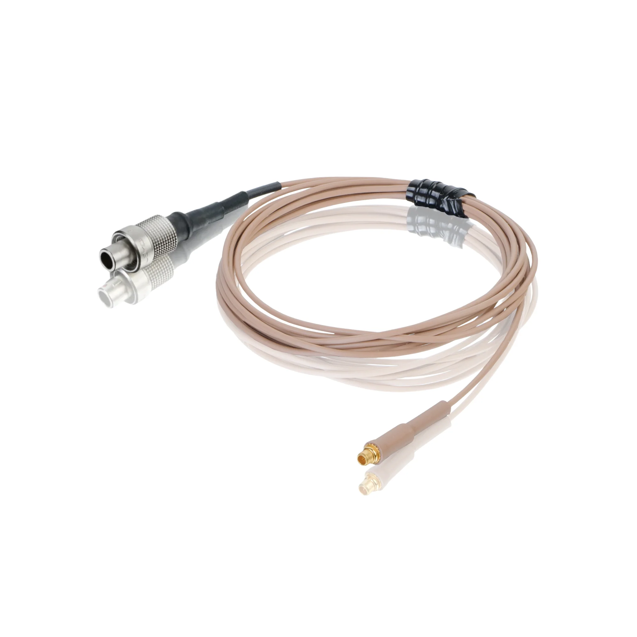 Countryman E6CABLET1S3 E6 cable wired for Sennheiser SK50, 1mm tan