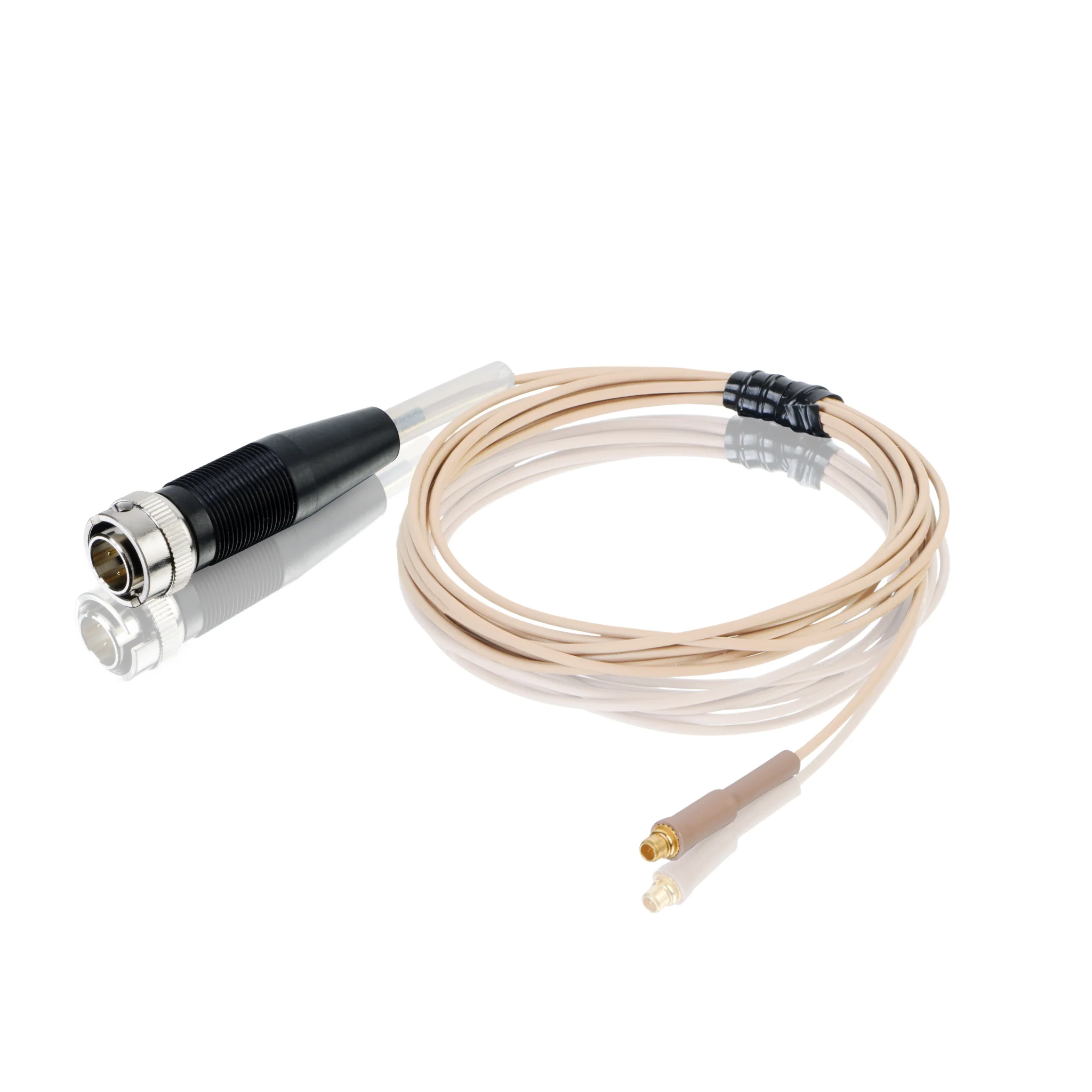 Countryman E6CABLEL1SY E6 cable wired for Sony HiRose 4 pin (twist lock) 1mm light beige