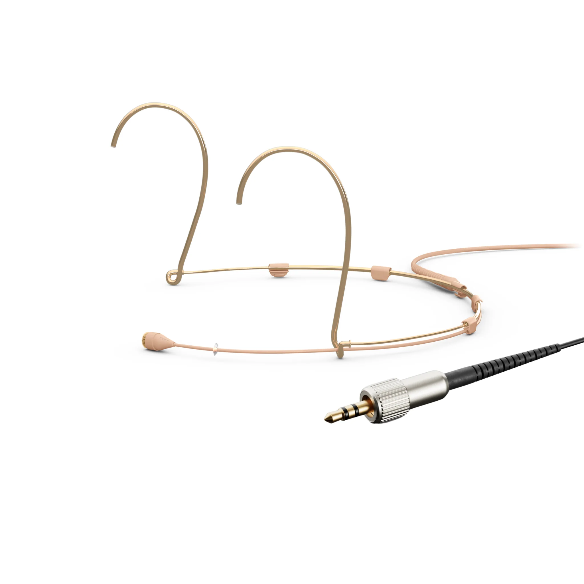 DPA 4066 CORE+ Omni Headset Mic, Beige, Mini-Jack