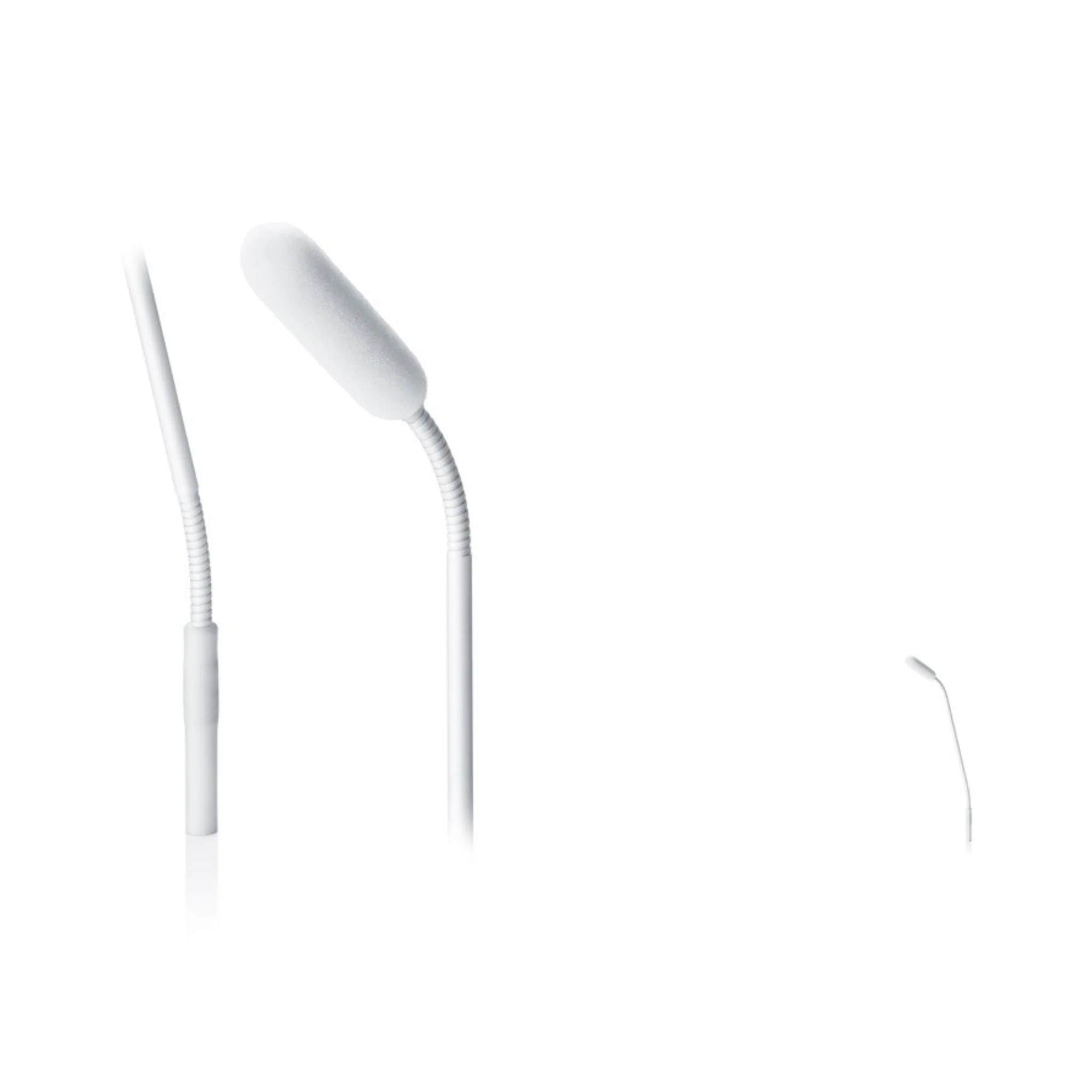 DPA 4098 CORE Supercardioid Mic, White, MicroDot, 28 cm (11 in) Boom, top and bottom Gooseneck
