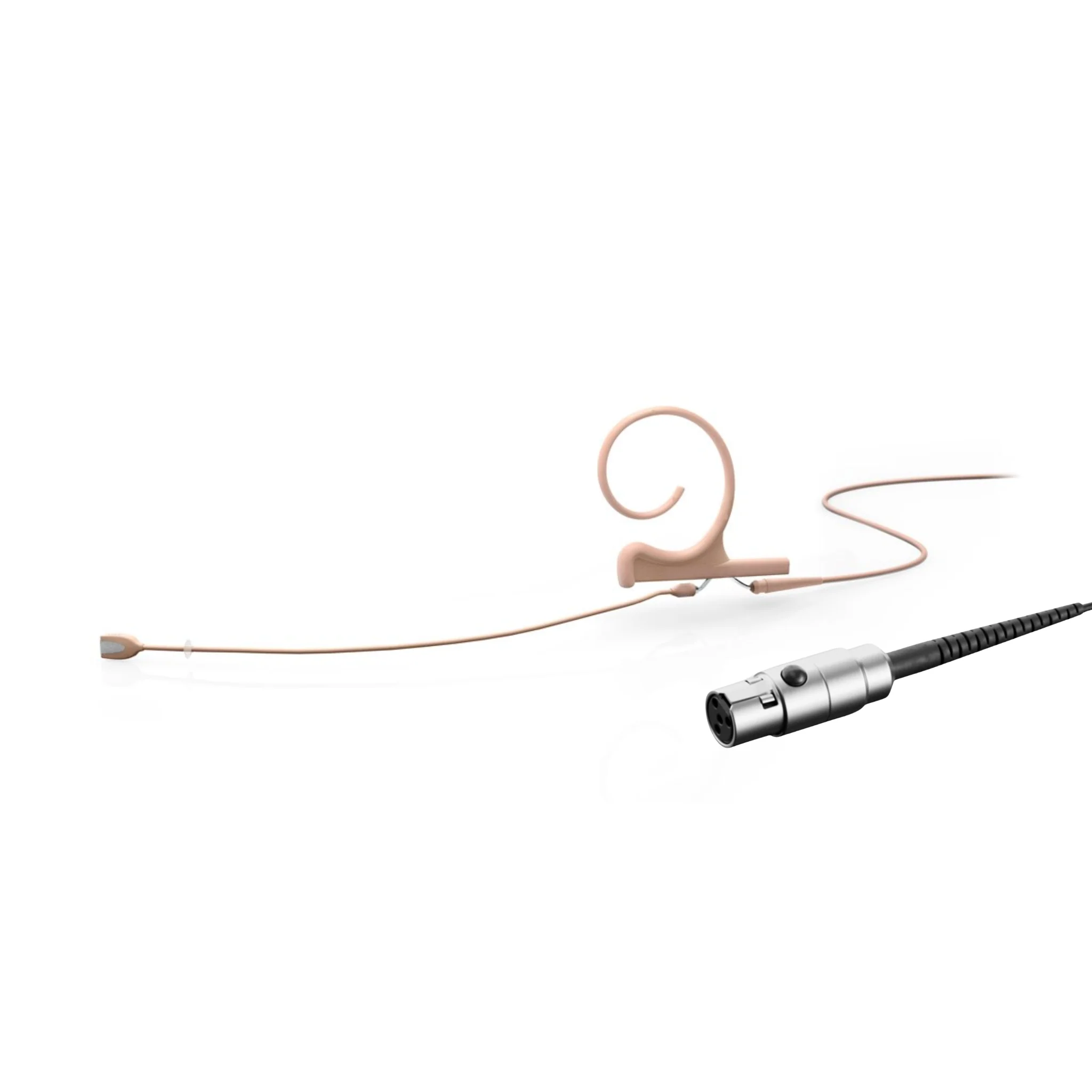 DPA 4166 CORE+ Omni Flex Earset Mic, 110 mm Boom, Beige, TA4F Mini-XLR