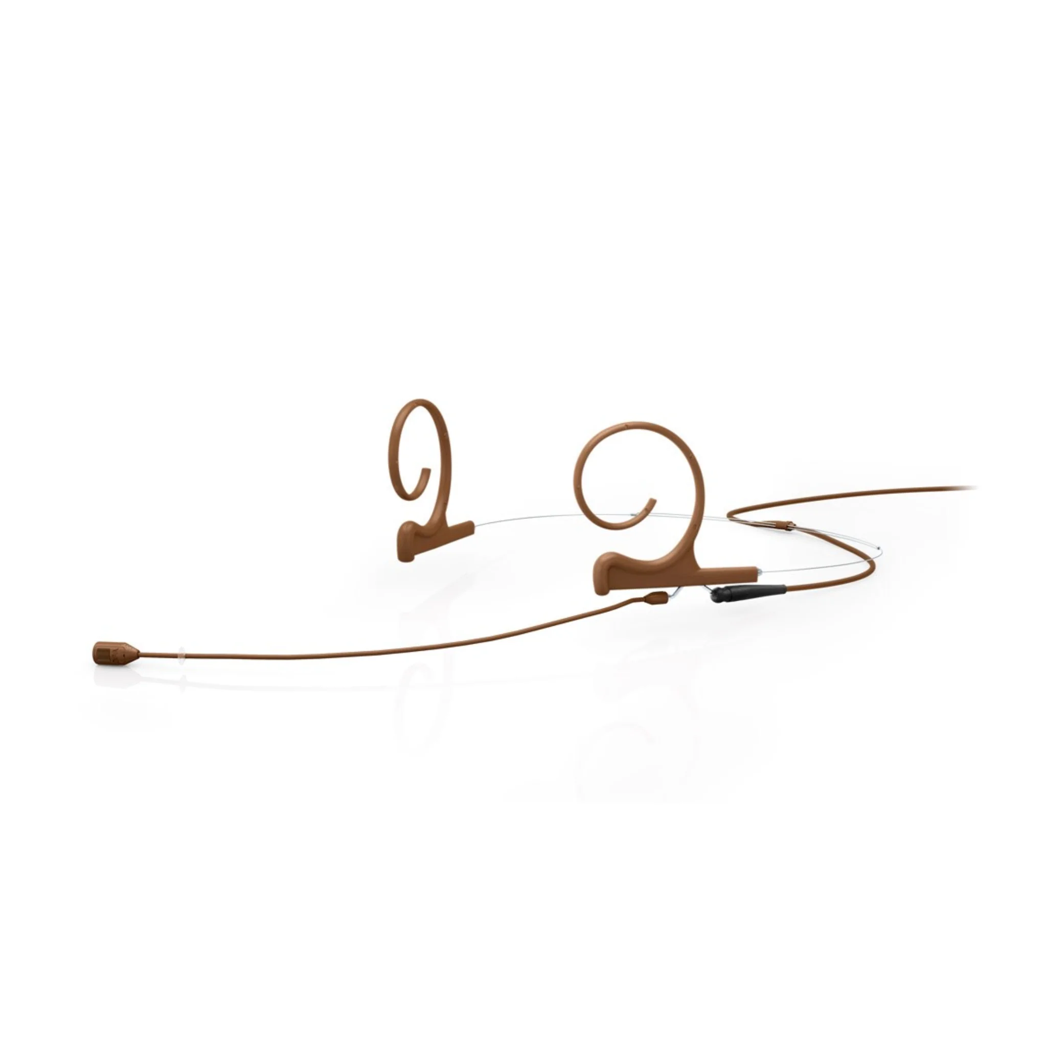 DPA 4288 CORE+ Directional Flex Headset Mic, 120 mm Boom, Brown, MicroLock