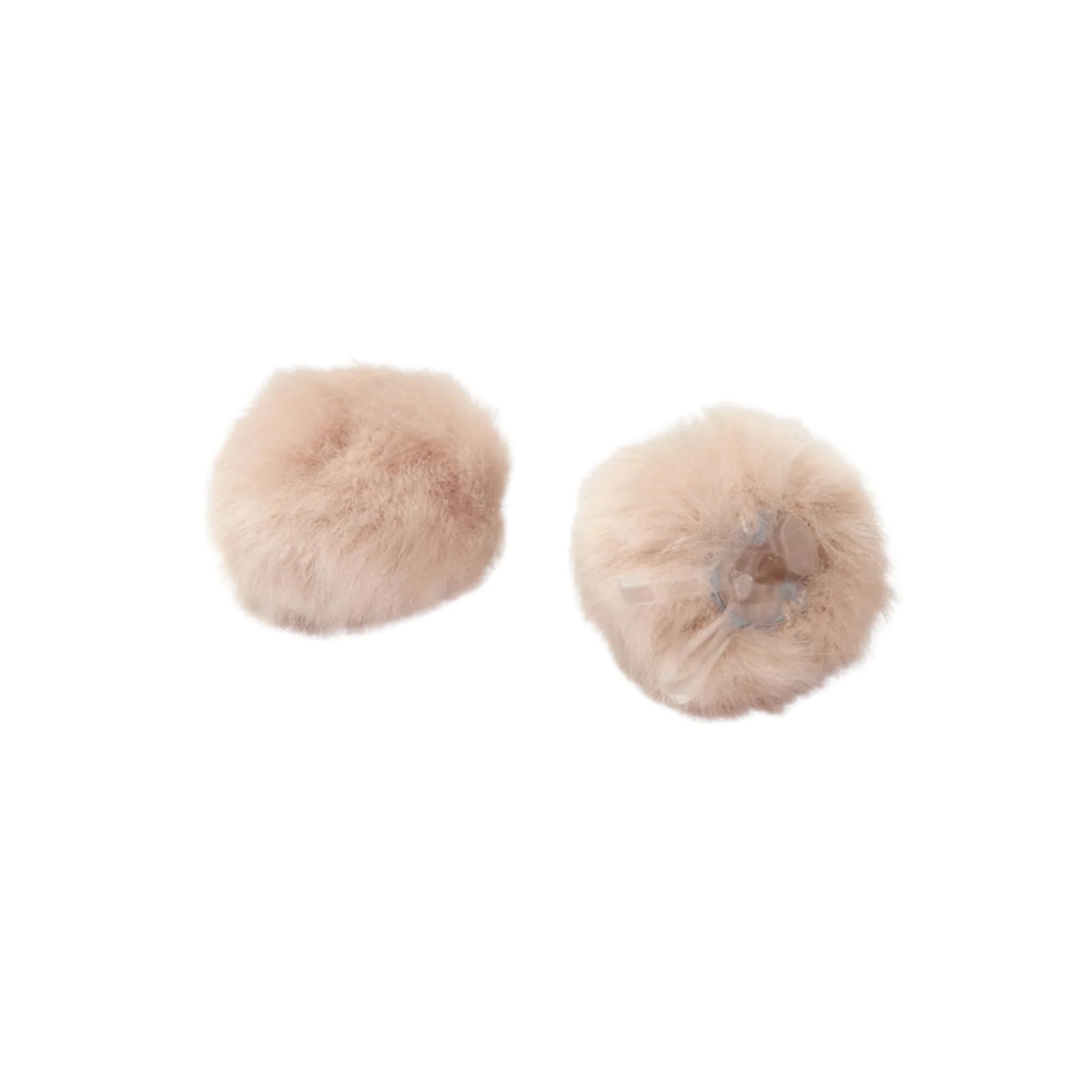 DPA Fur Windscreen, Beige, Large, 2 pcs