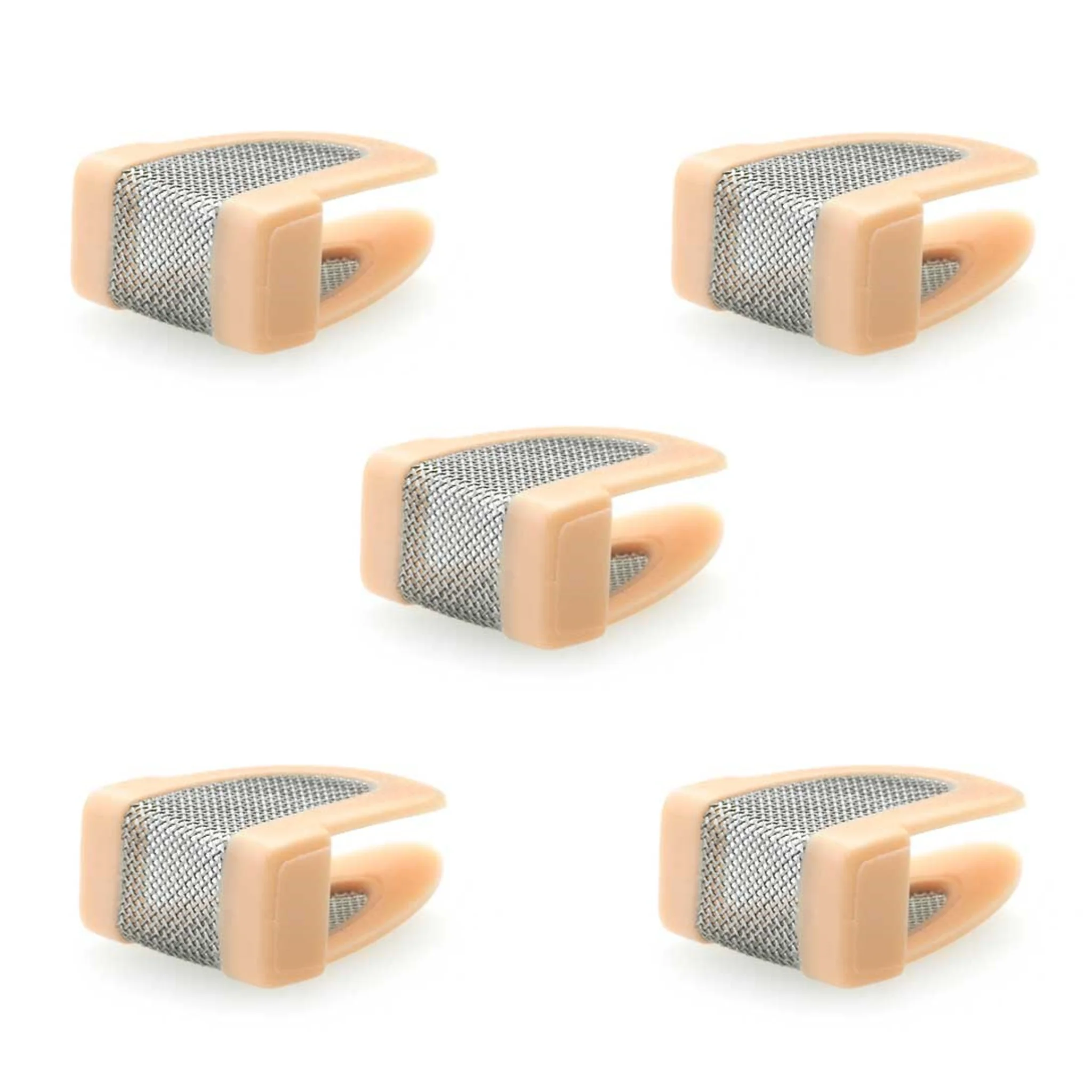 DPA Slim Makeup and Moisture Filter, Beige, 5 pcs