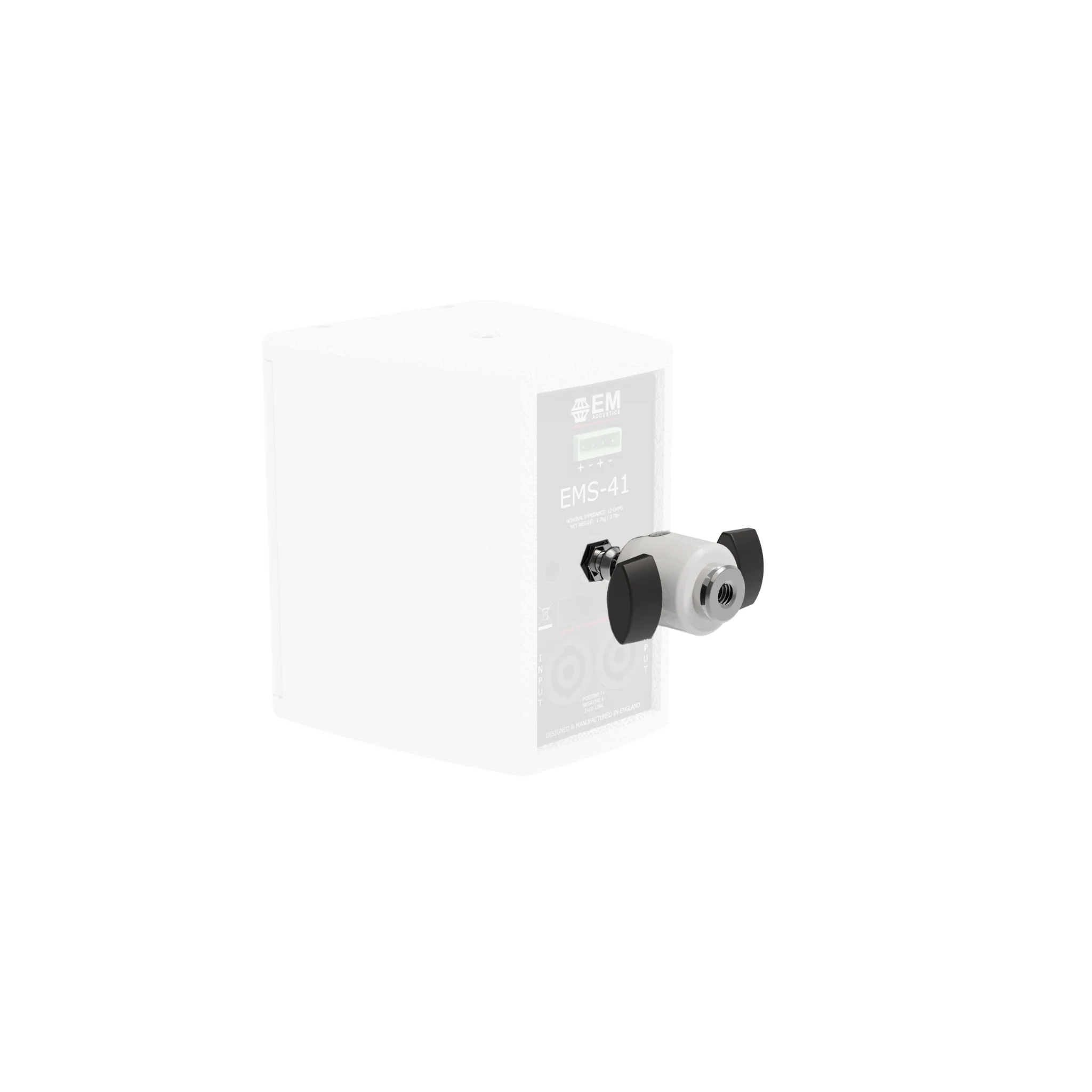 EM Acoustics BM-41 Ball-joint adapter for EMS-41/EMS-51X, white