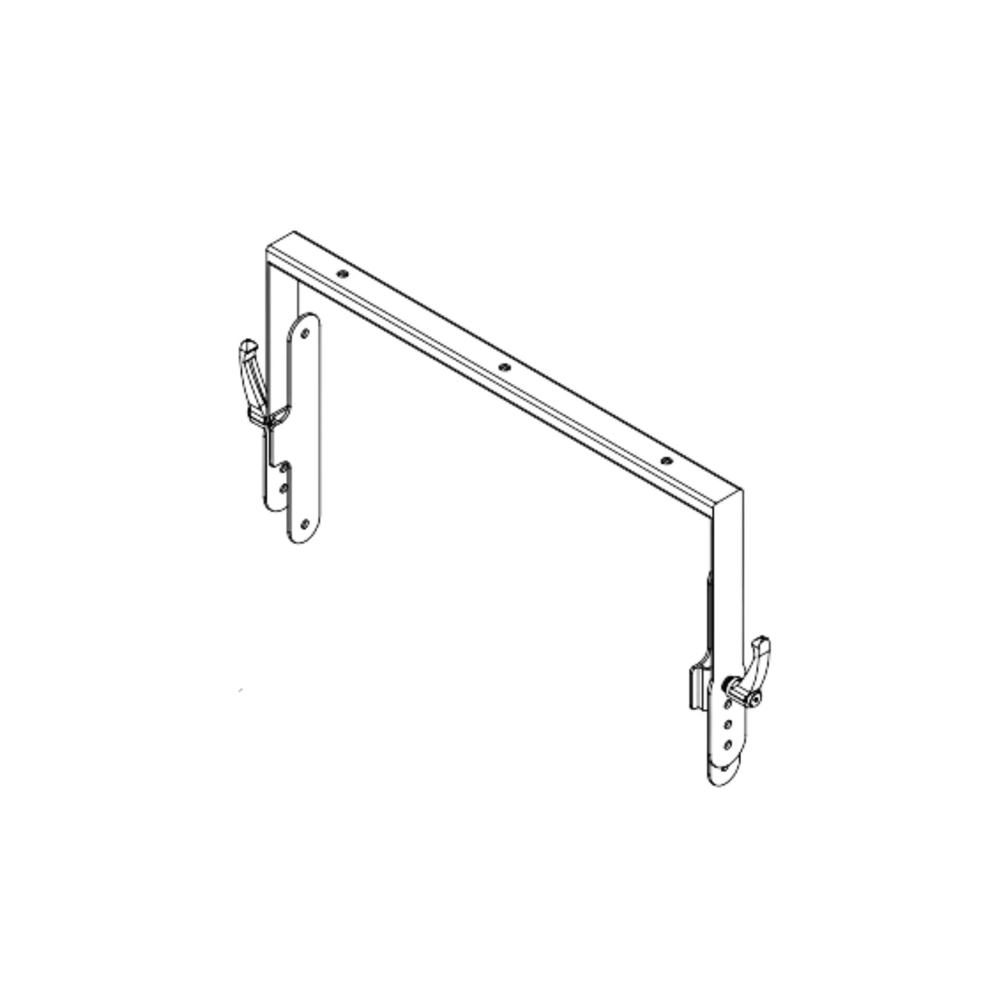EM Acoustics FC-159h Horizontal hanging cradle for EMS-159/156, White