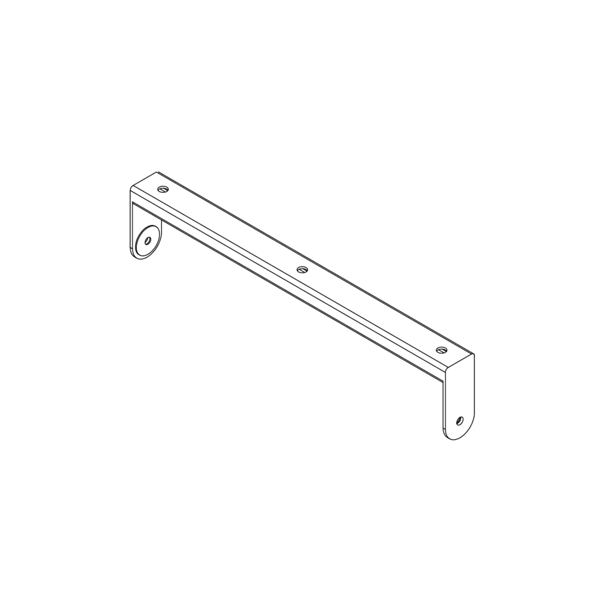 EM Acoustics FC-S12 Flying yoke for S-12 subwoofer, White