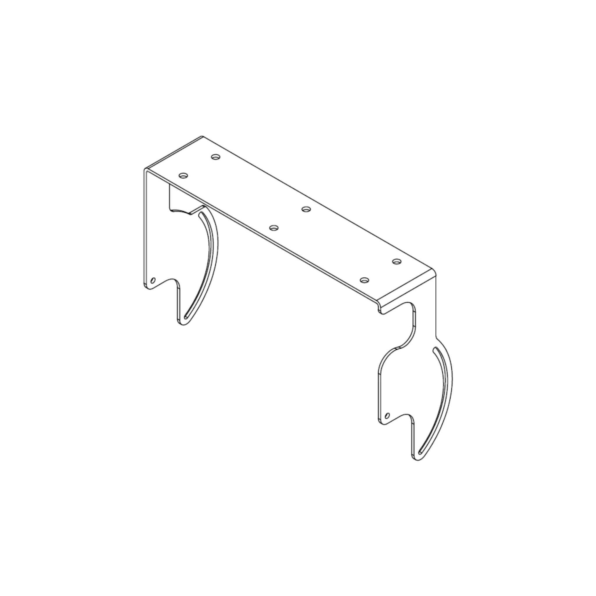 EM Acoustics IB-M-C12 Installation bracket for M-C12, White