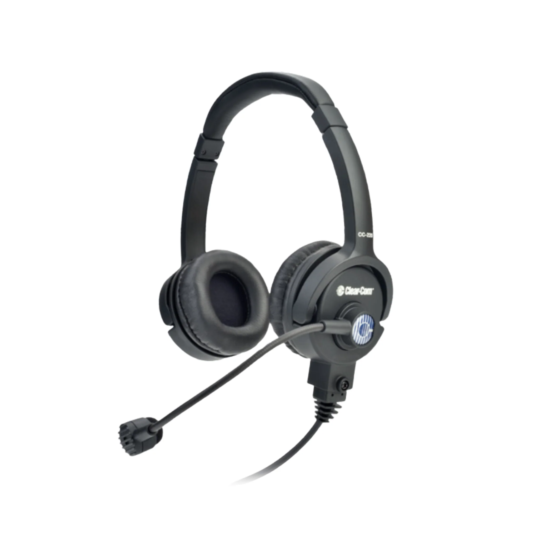 Clear-Com Headset: Double Ear, Light weight, XLR (M) 5 pin