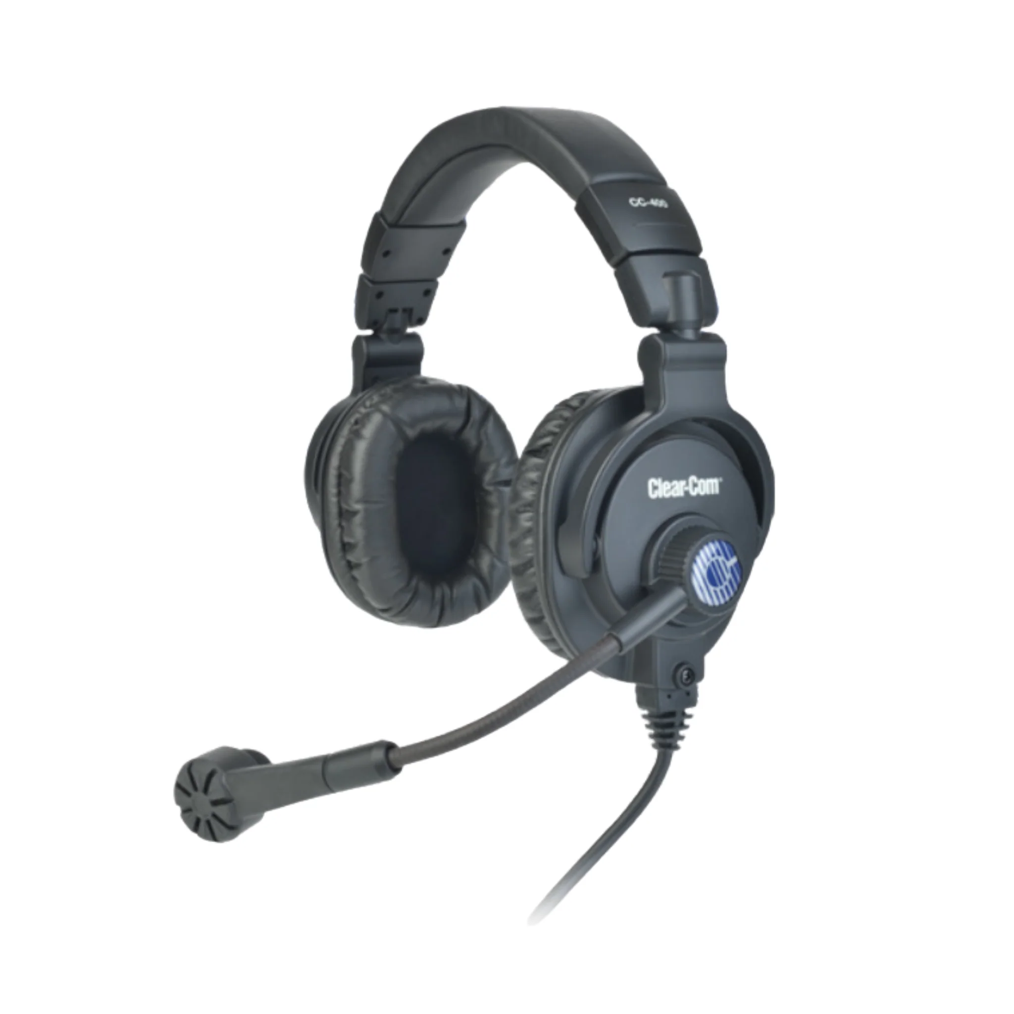 Clear-Com Headset: Double Ear, Medium weight, XLR (M) 4 pin