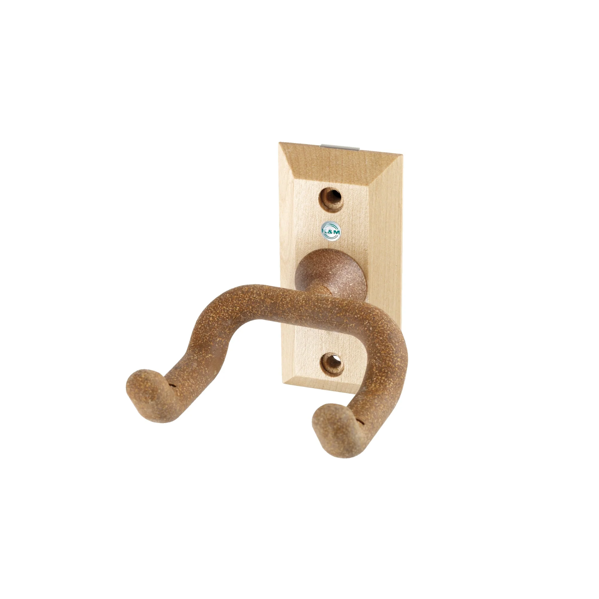K&M 16220 guitar wall mount holder, cork - Image 2