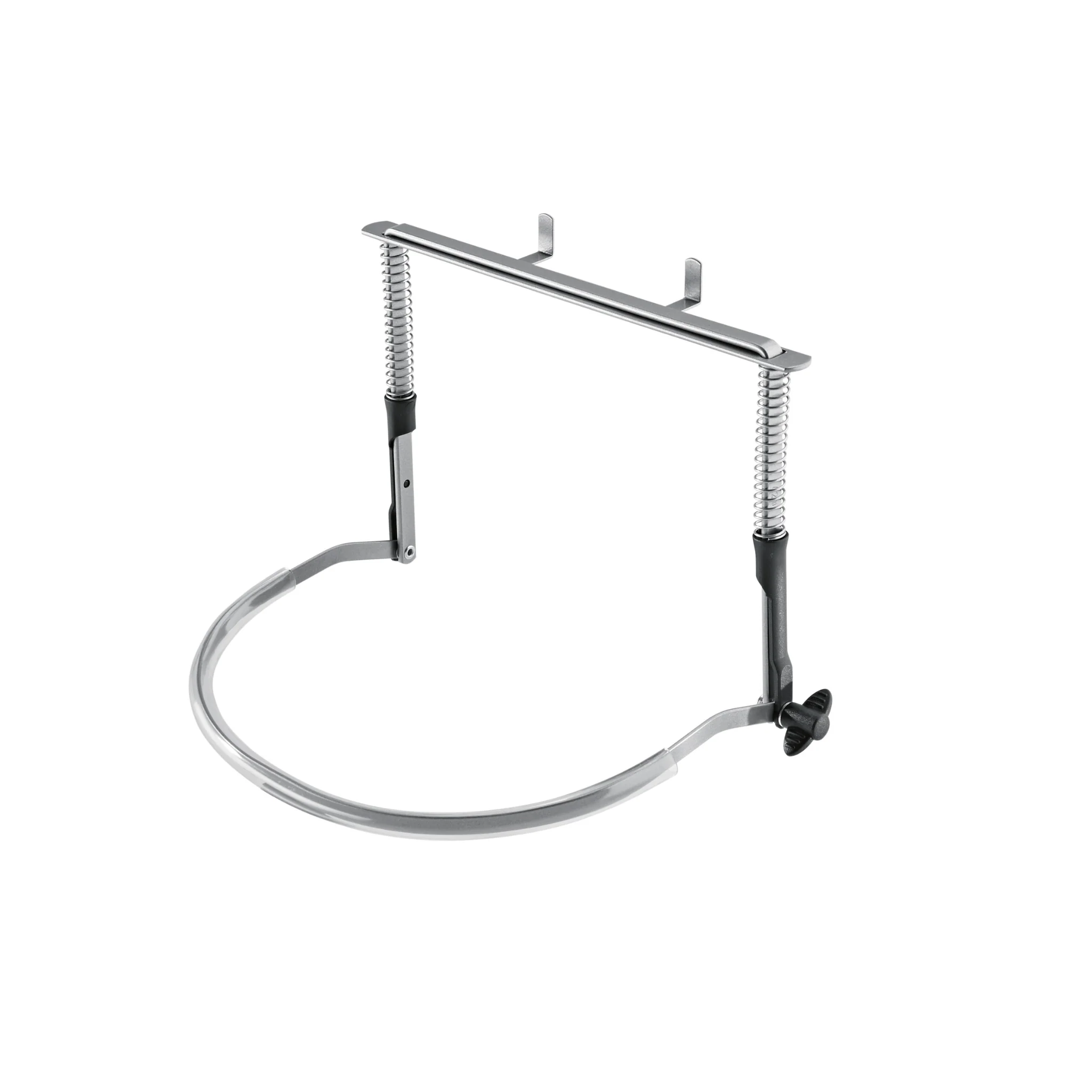 K&M 164/1 harmonica holder, nickel coloured
