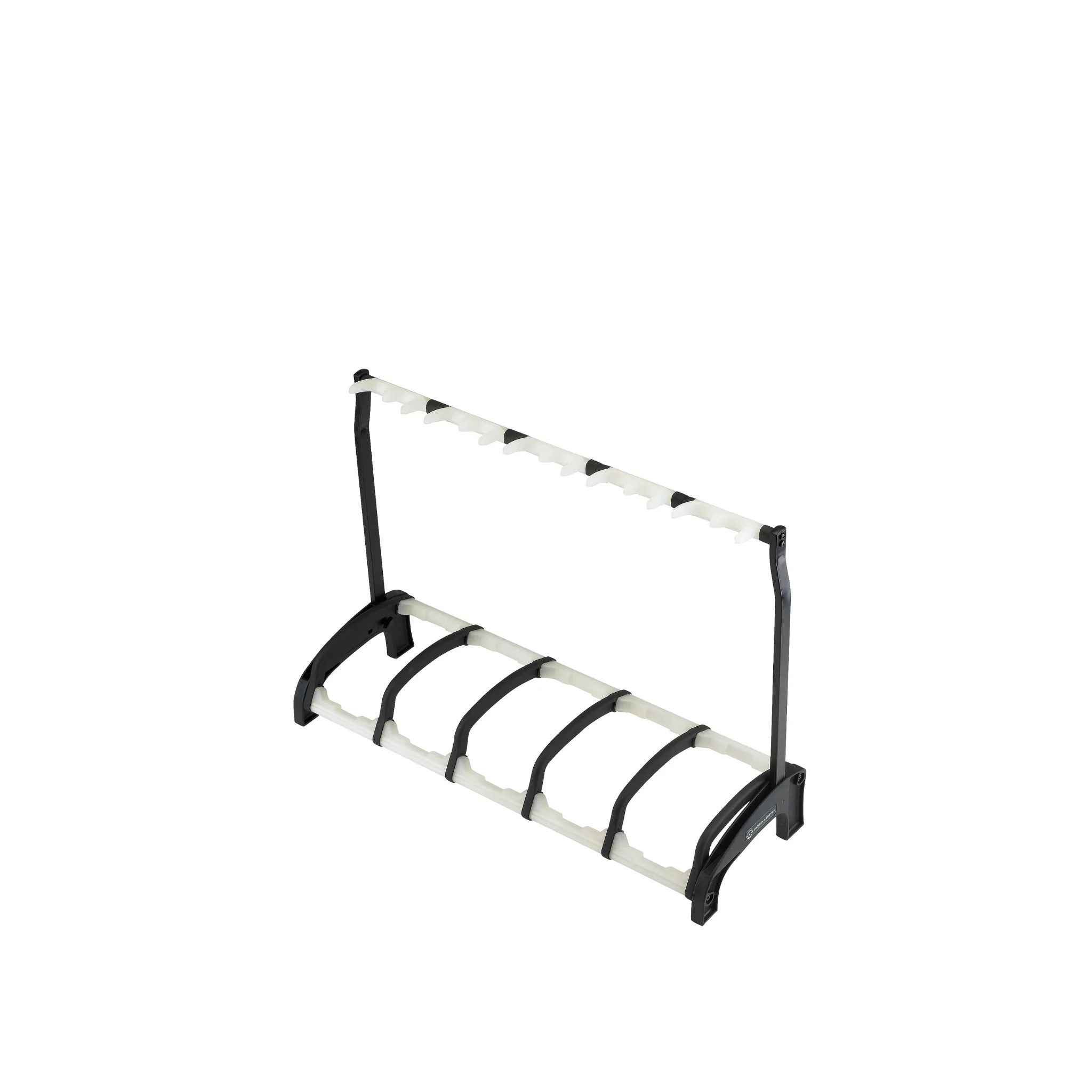 K&M 17515 five guitar stand "Guardian 5", black with translucent support elements - Image 2