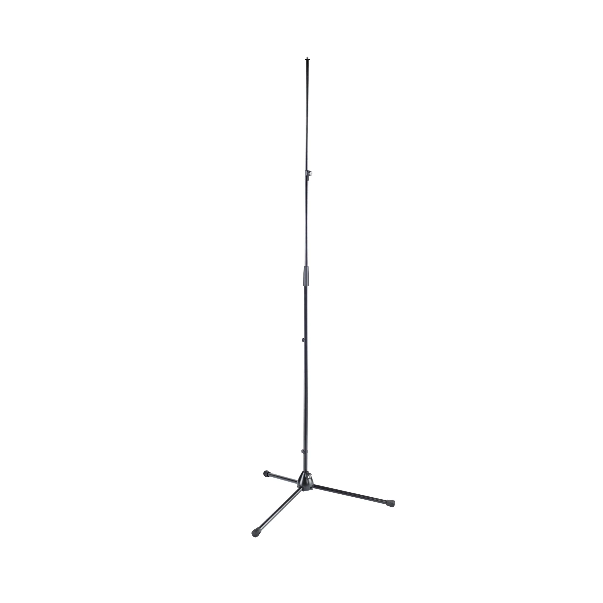 K&M 20150 extra high microphone stand for special recording techniques or antenna positioning, black - Image 2