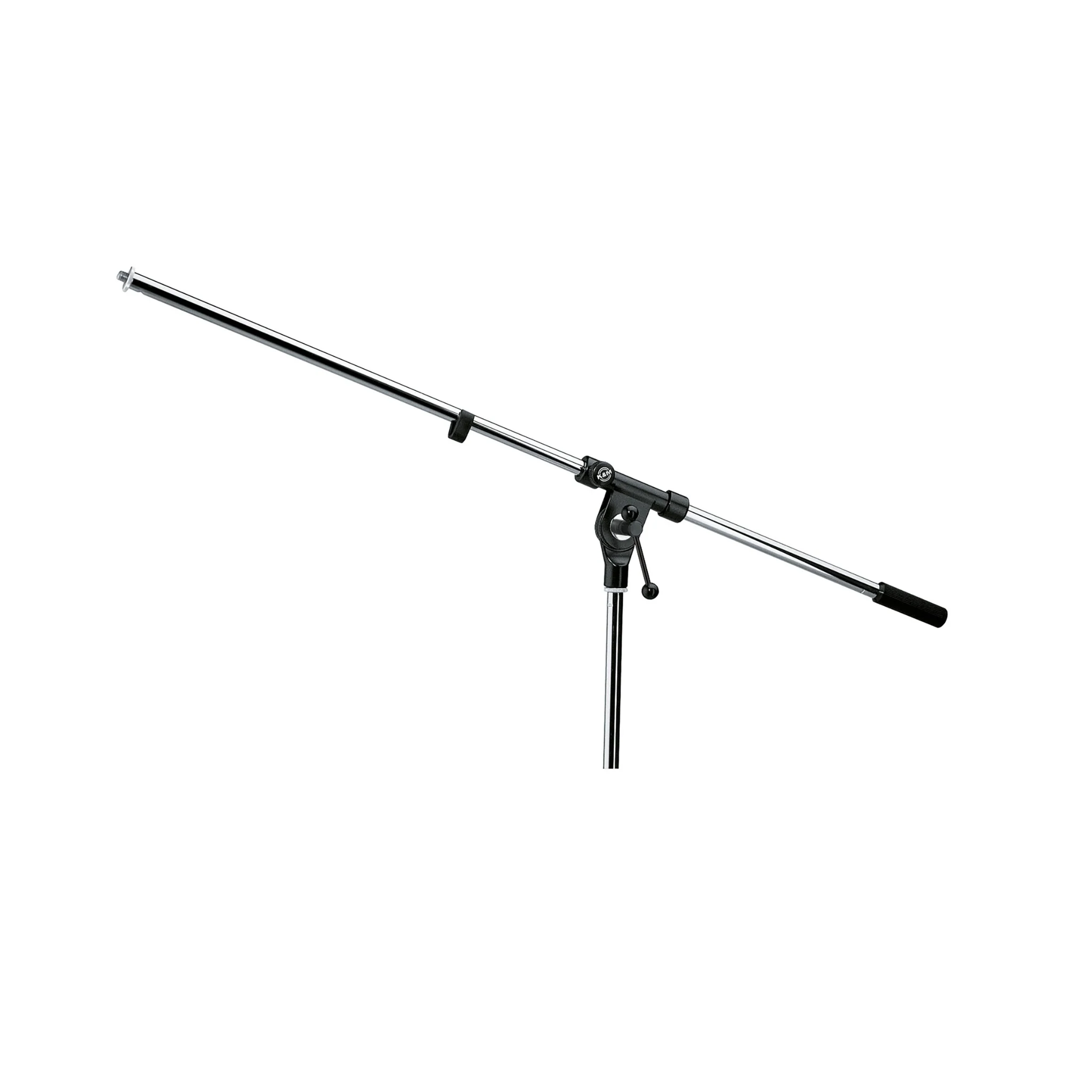 K&M 211 boom arm with t-bar, chrome - Image 2