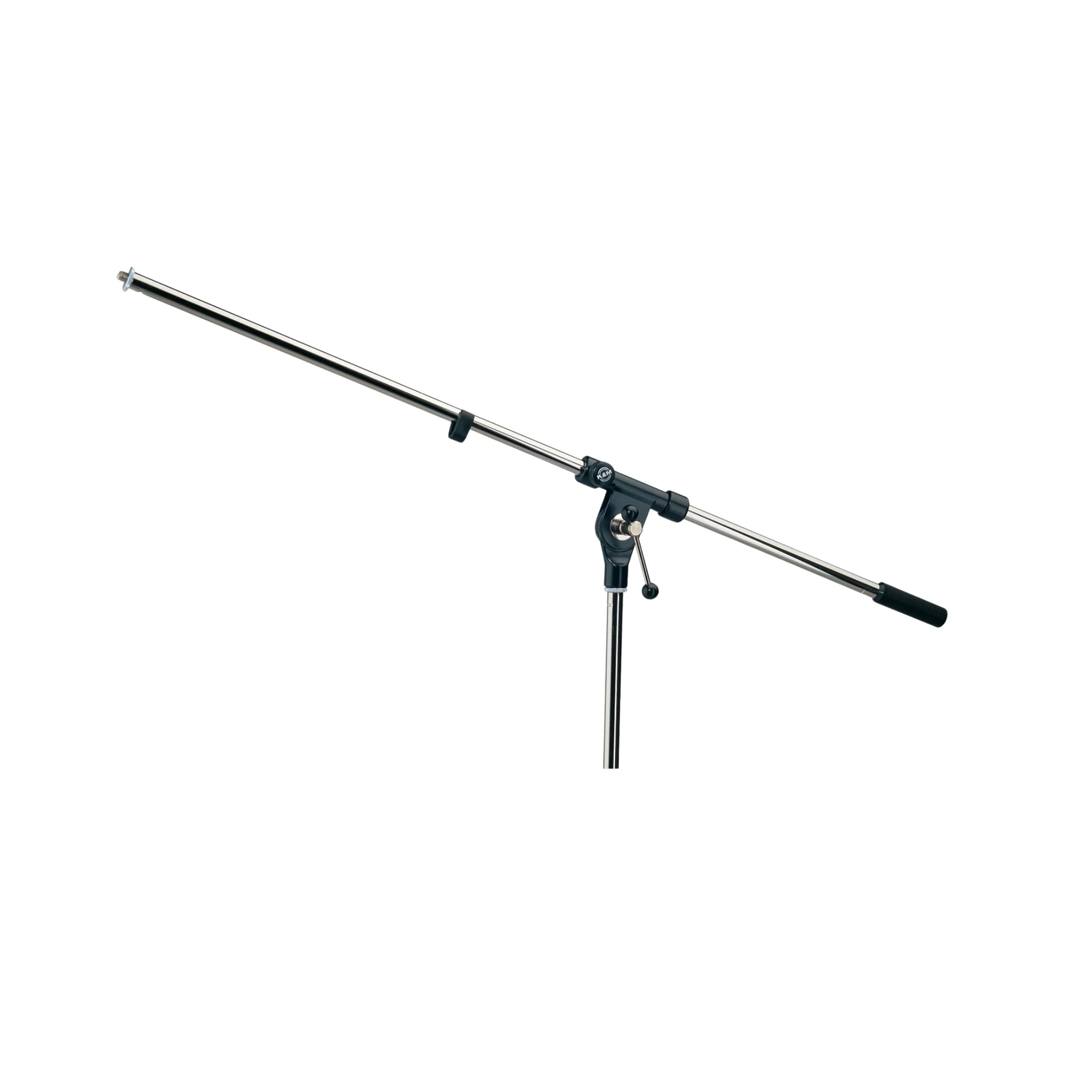K&M 211 boom arm with t-bar, nickel - Image 2