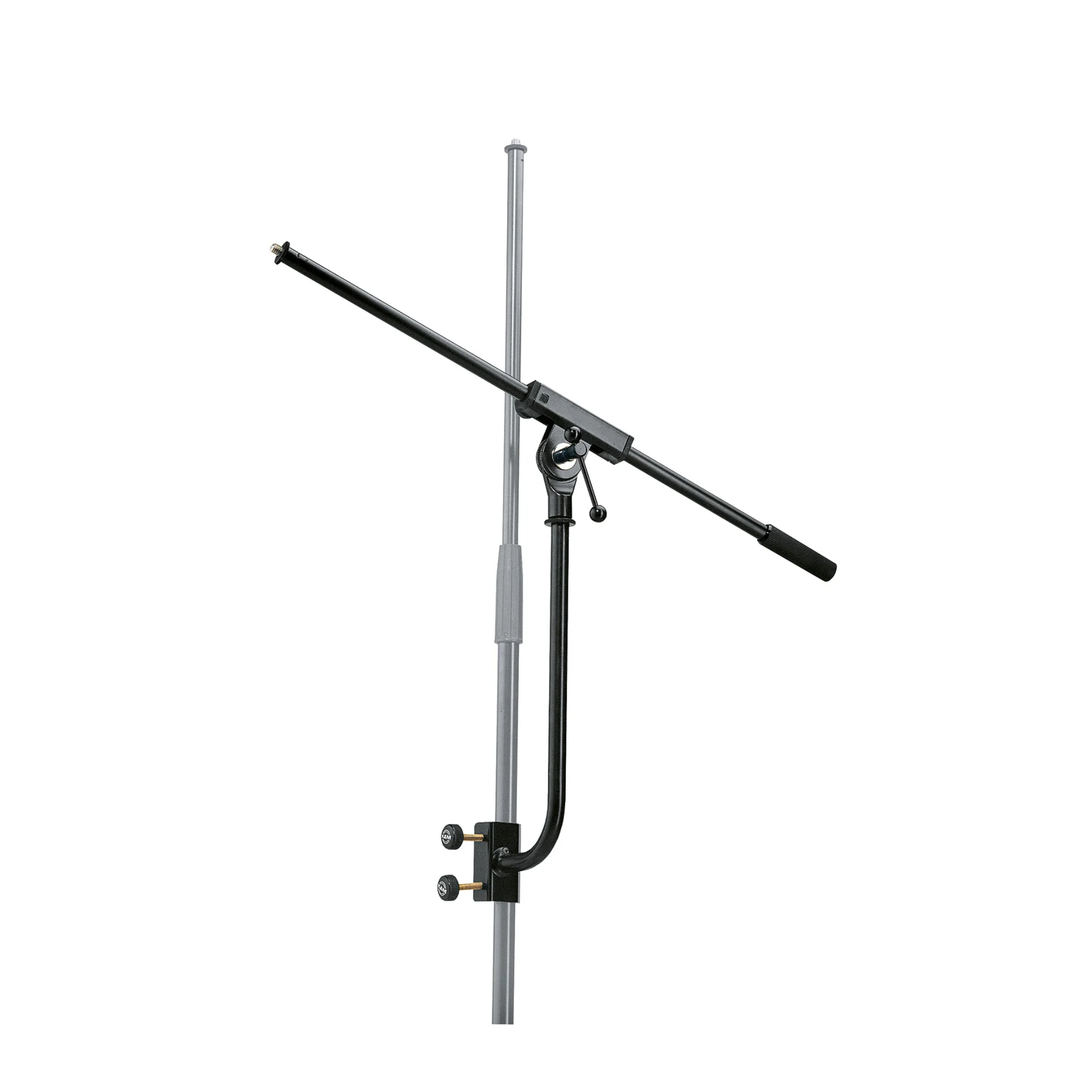 K&M 240/1 microphone mounting arm with boom arm, black - Image 2