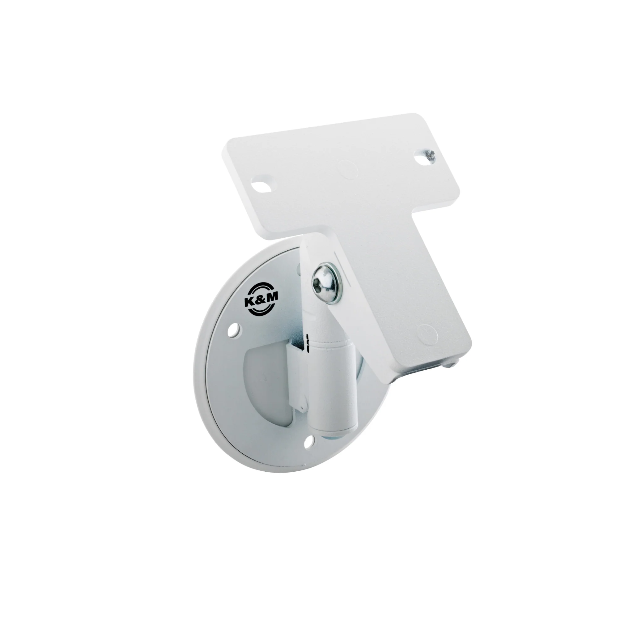 K&M 24161 universal speaker wall mount, structured white
