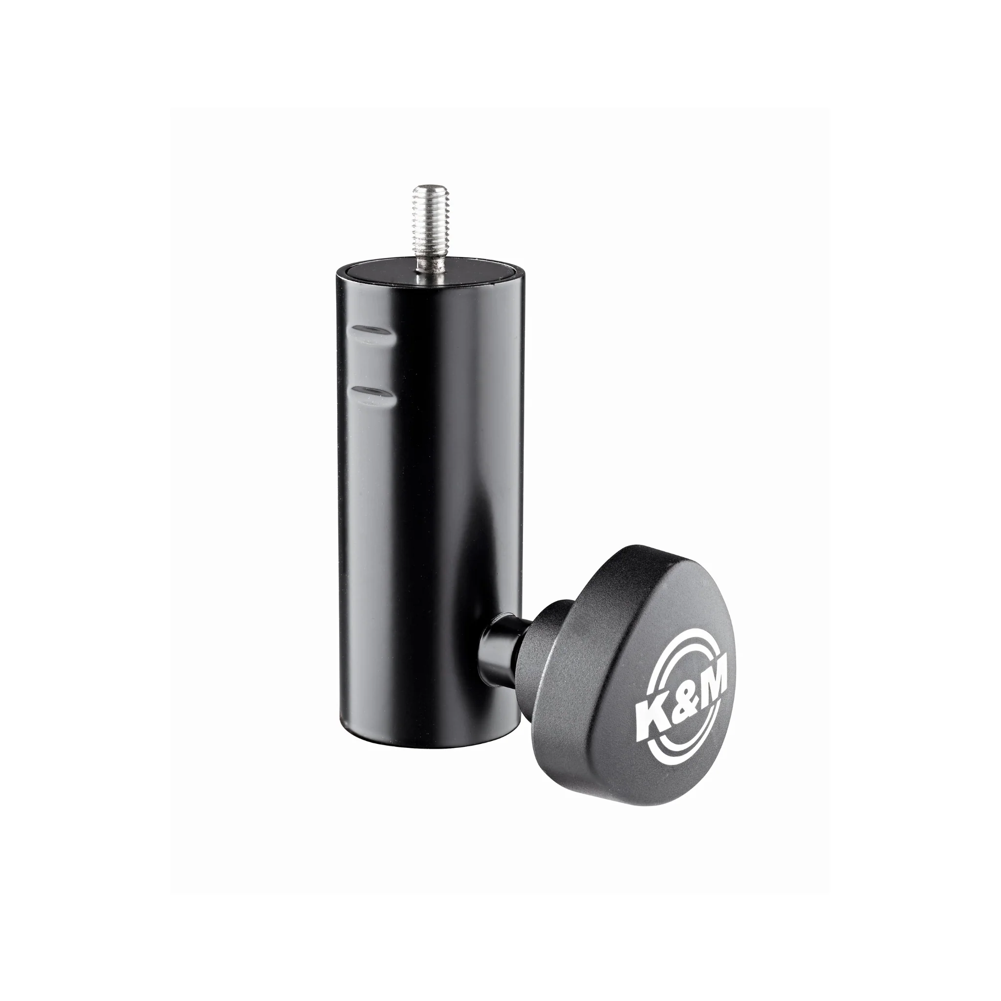 K&M 24521 reducer flange with M8 bolt, 18mm long, black - Image 2