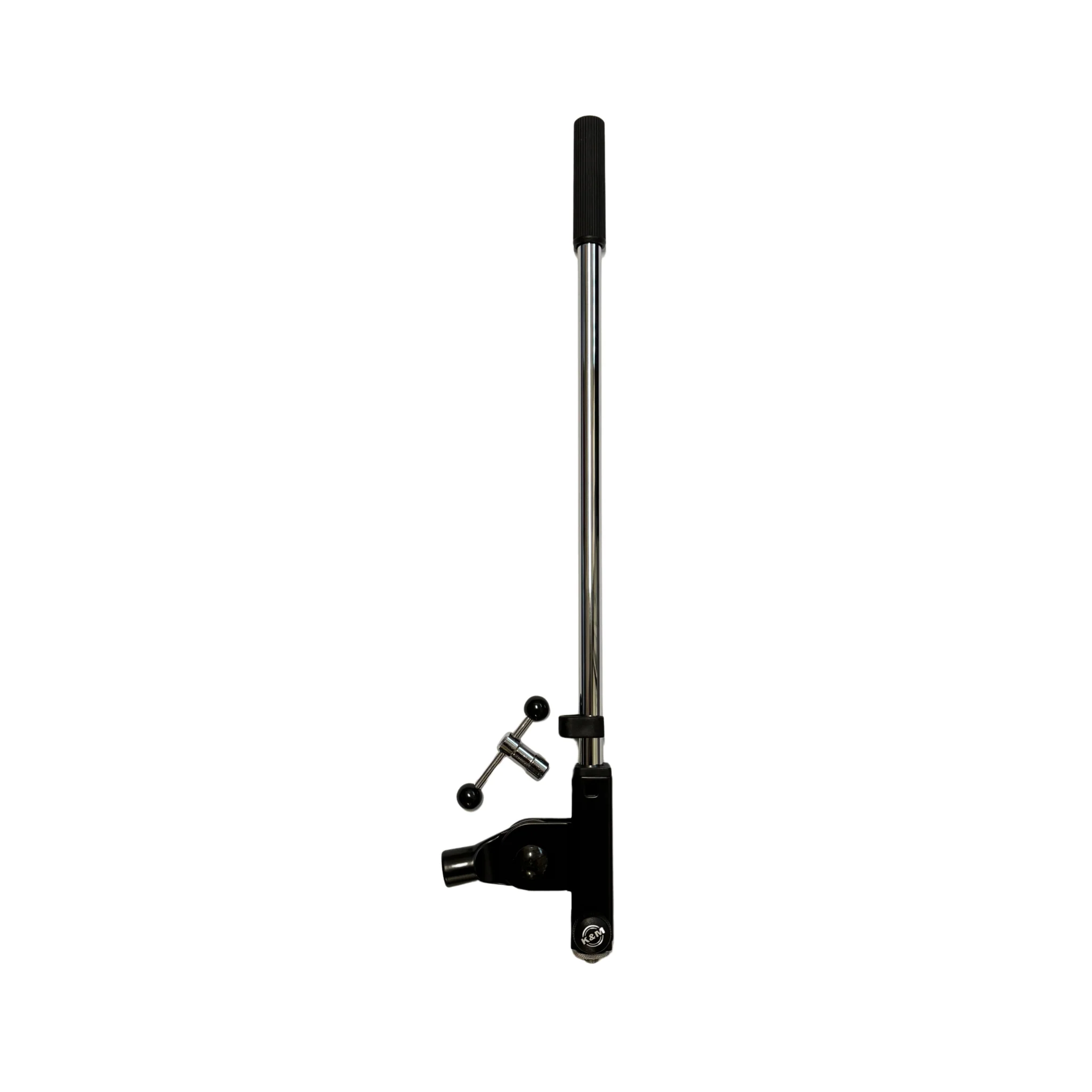 K&M 25930 short one piece boom arm for 25910, chrome - Image 2