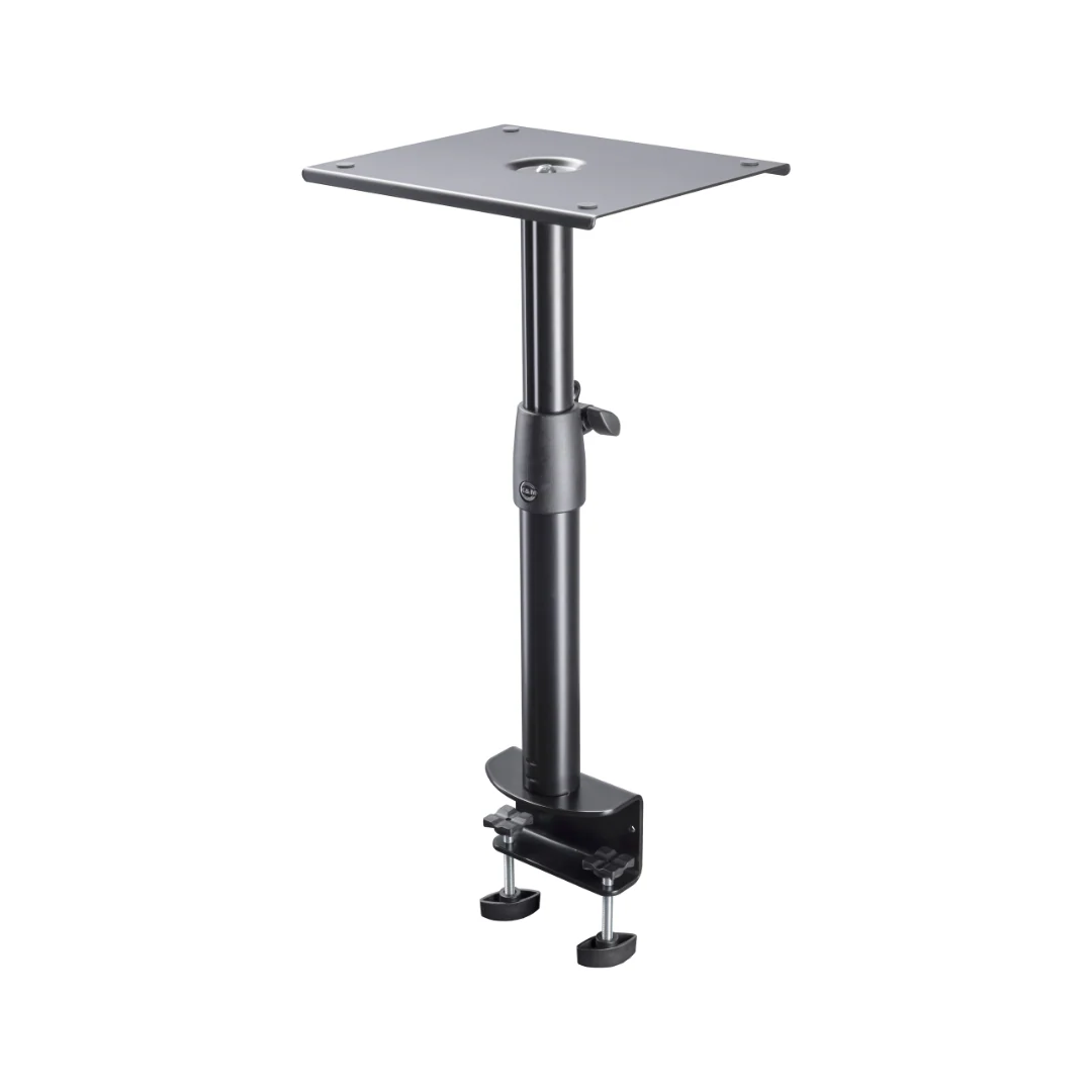 K&M 26777 clamping desktop monitor stand, black - Image 2