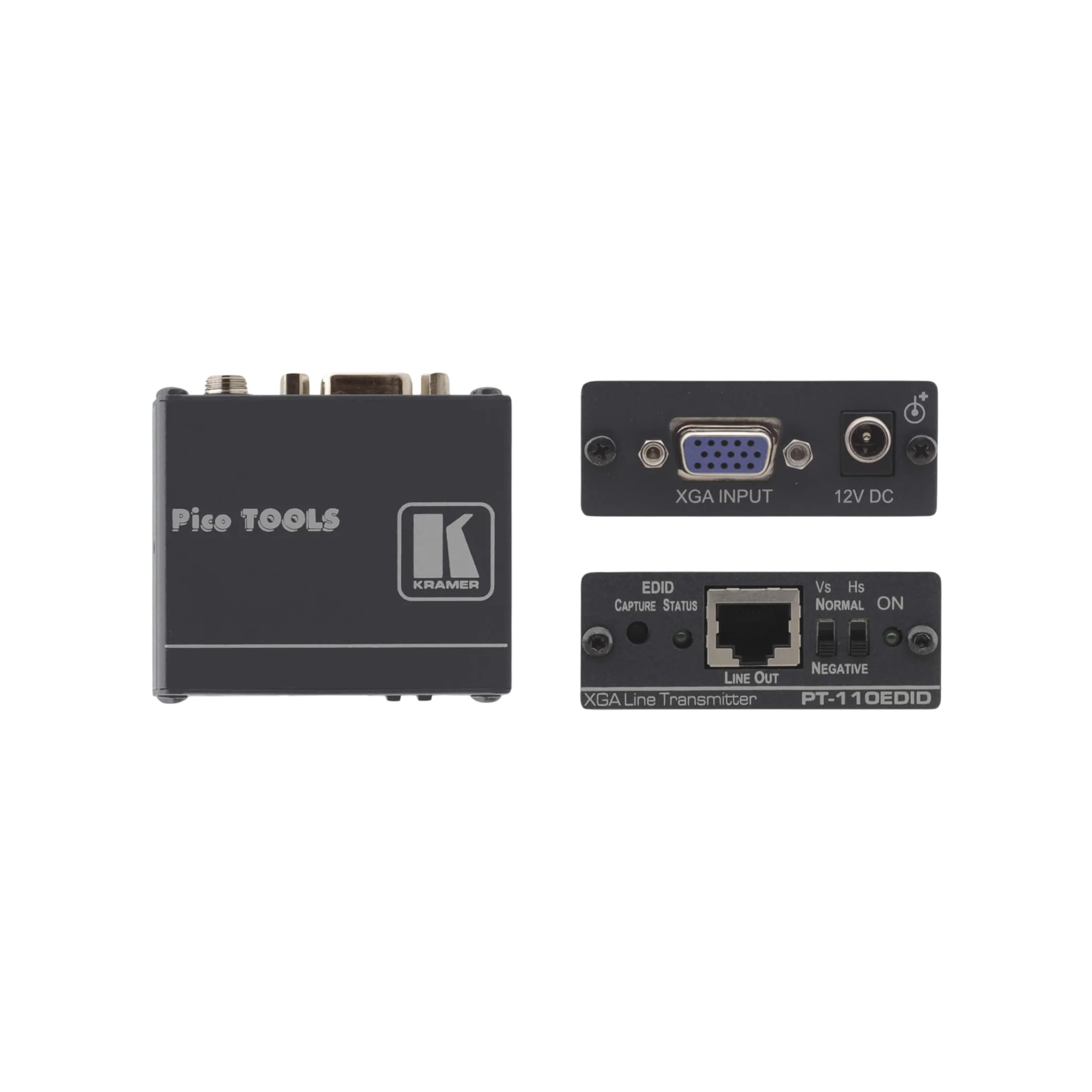 Kramer Pico TOOLS UXGA / TP transmitter EDID Store and Recall PC™ (uses RK-4PT)