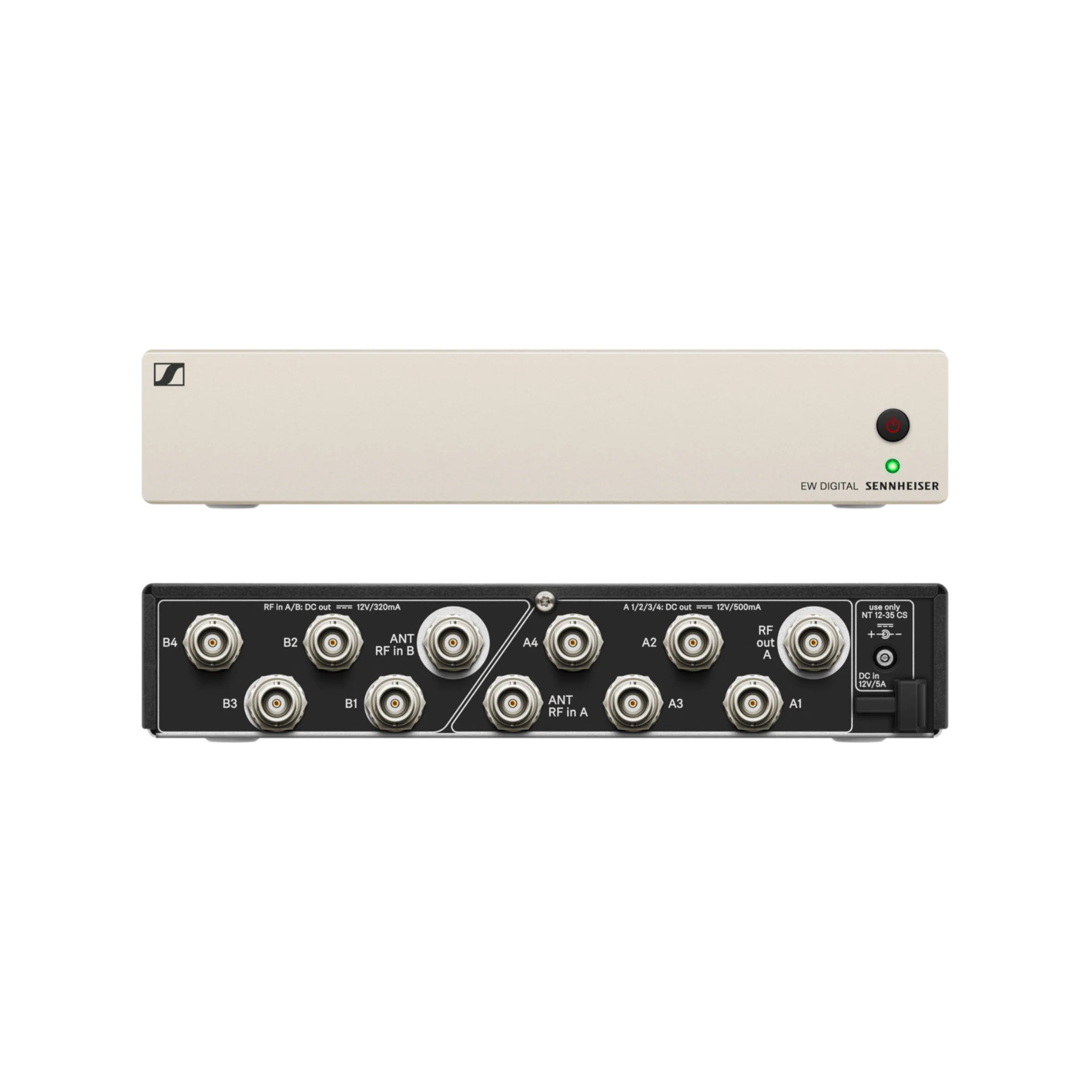 Sennheiser EW-D ASA CN/ANZ (Q-R-S) Active antenna splitter (dual 1;4) with DC power distribution