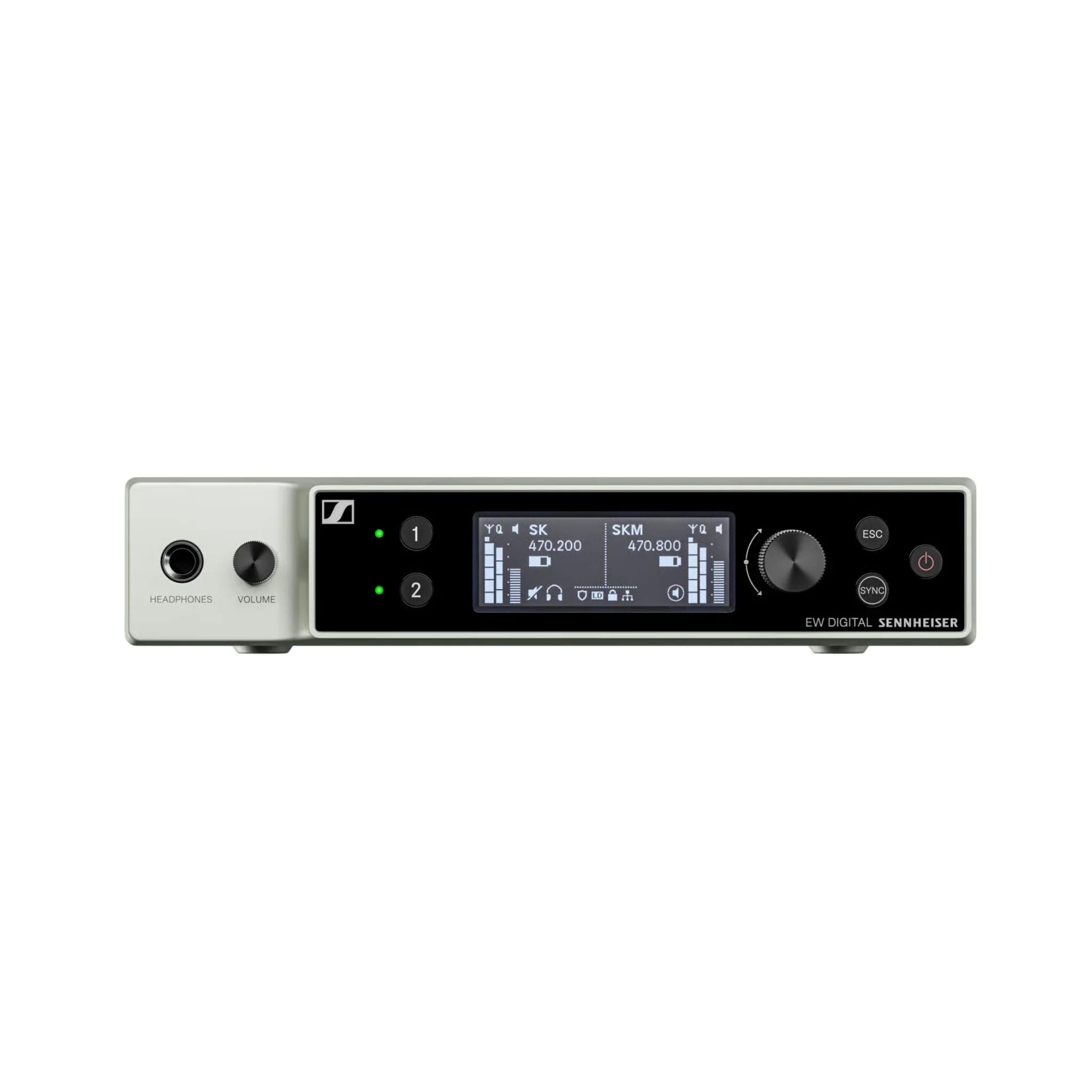 Sennheiser EW-DX EM 2 DANTE (R1-9) 2 channel half-rack (9,5“) Dante® receiver