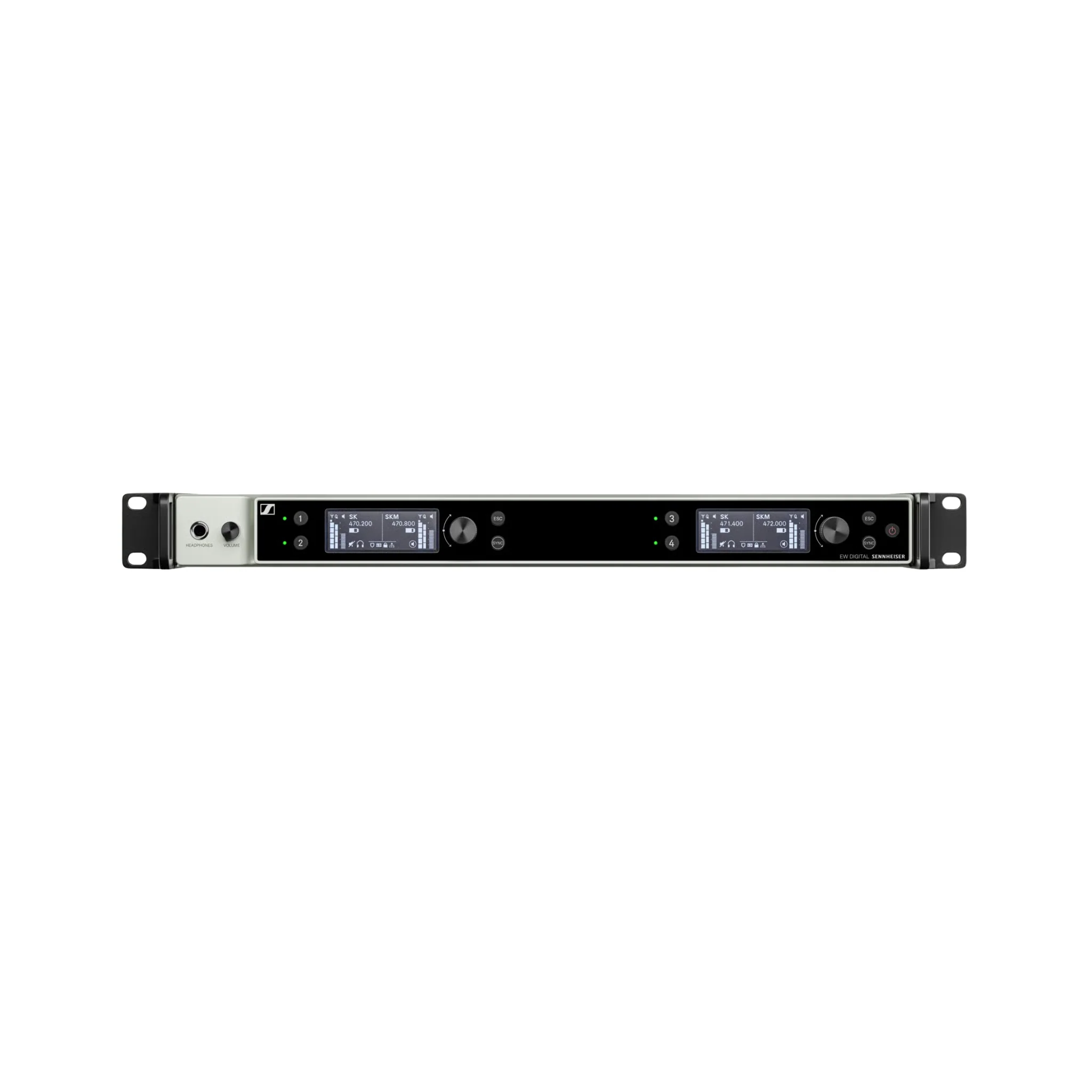Sennheiser EW-DX EM 4 DANTE (S1-10) 4 channel digital full-rack (19“) receiver with Dante®