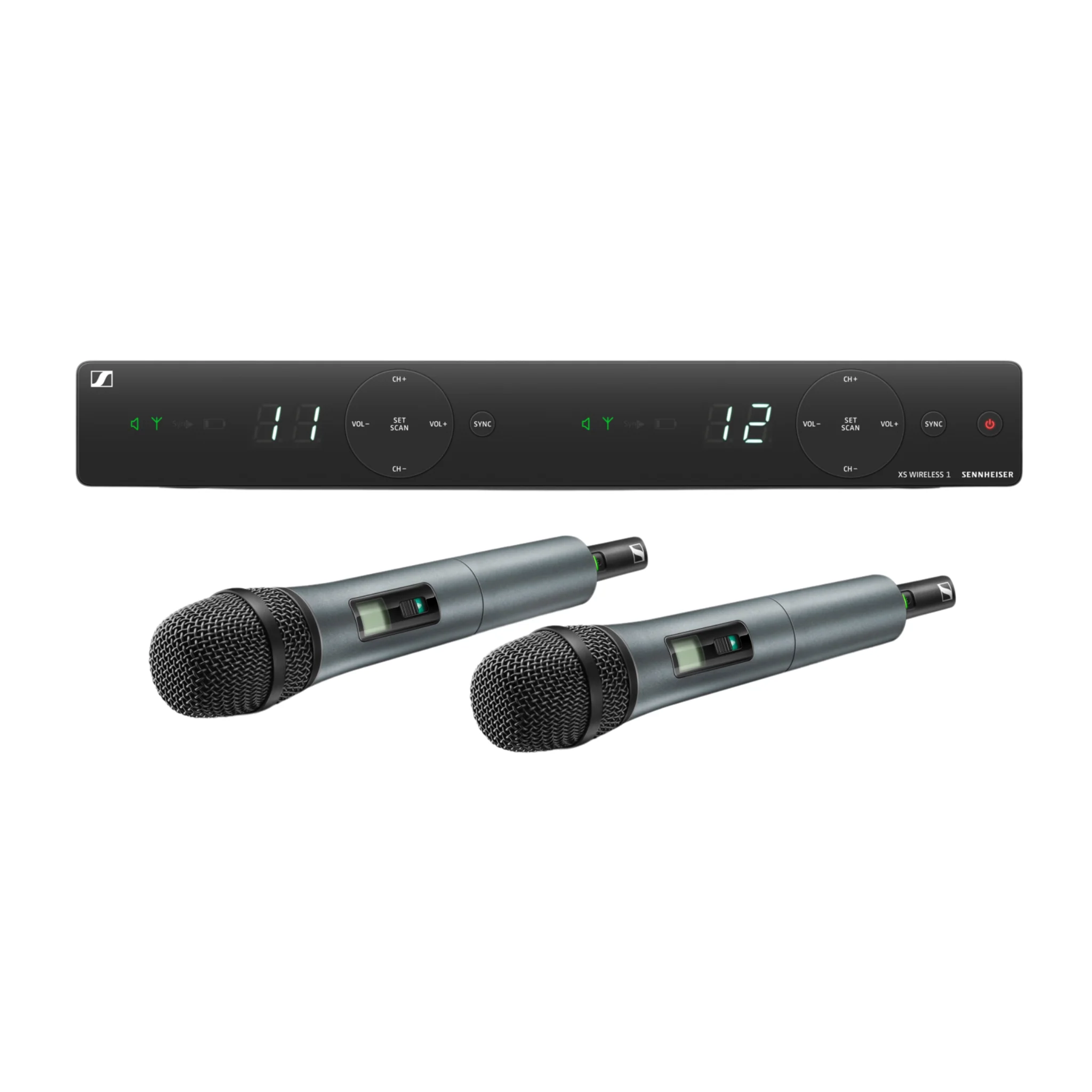 Sennheiser XSW 1-825 DUAL-B Wireless dual vocal set