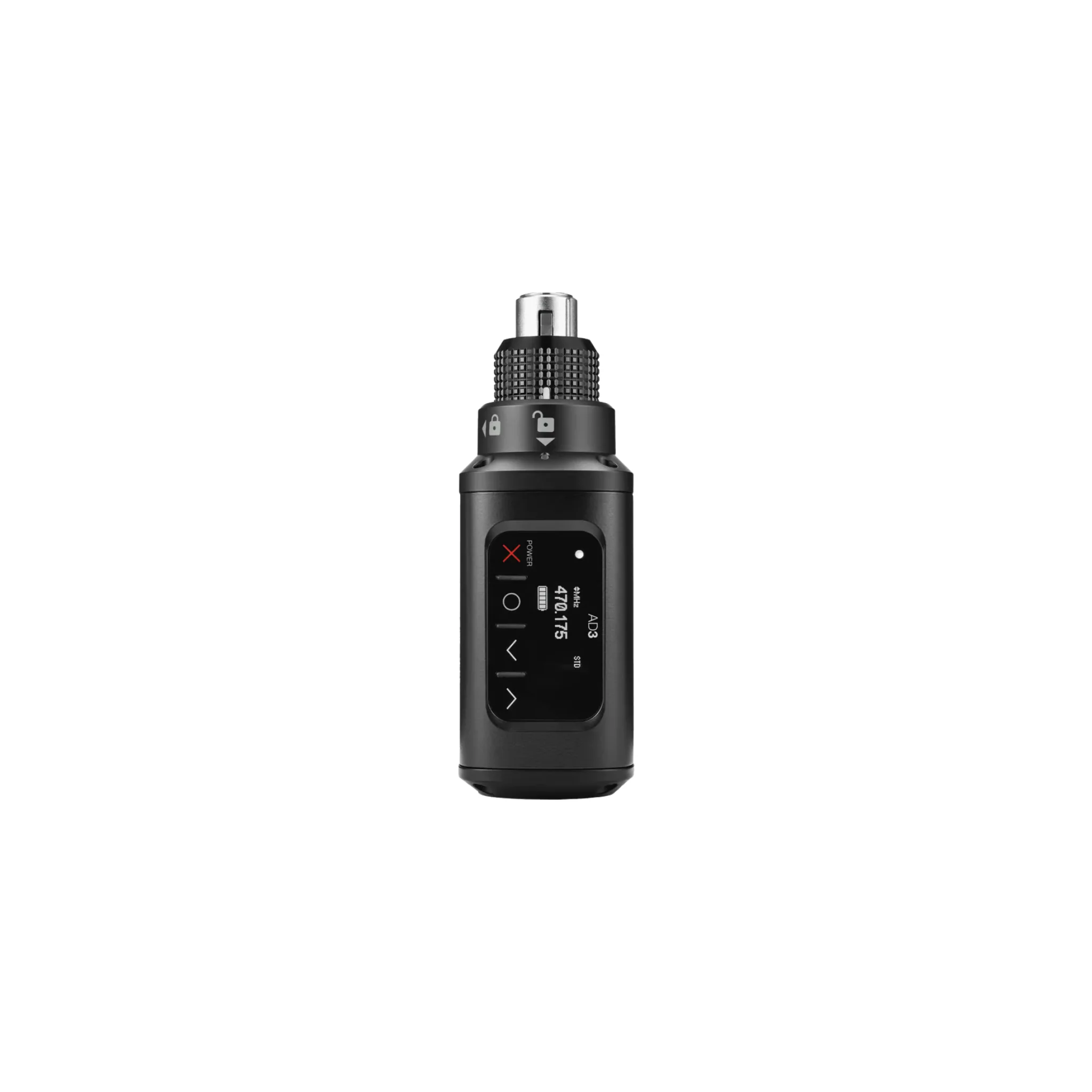 Shure AD3 plug on transmitter (470-636 MHz)