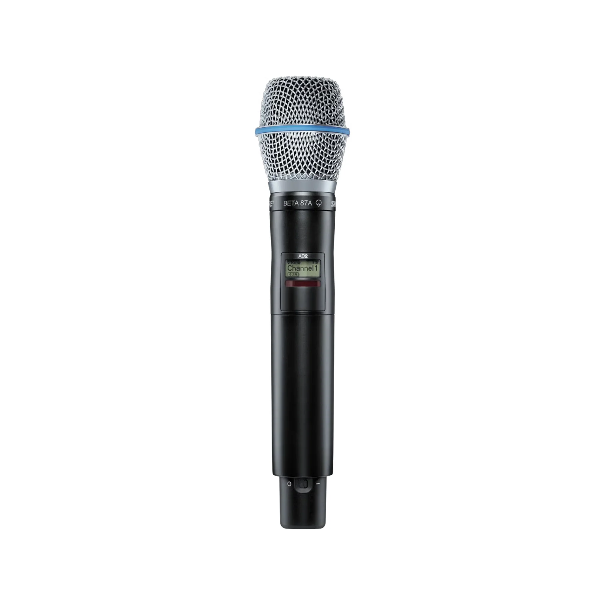 Shure AD2/B87A Axient Handheld Transmitter with BETA87A Capsule (470-636 MHz)
