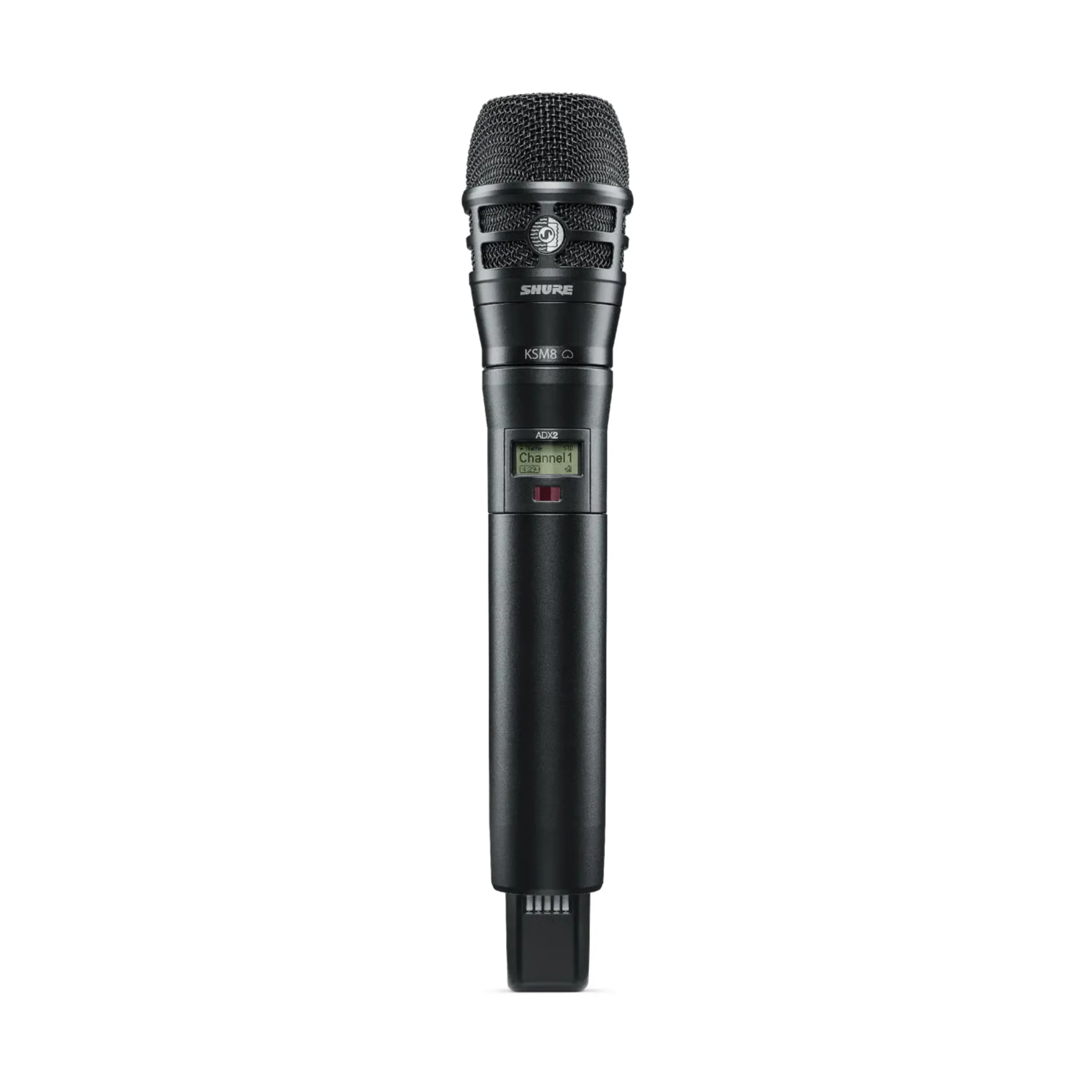 Shure ADX2/K8 Axient Digital handheld transmitter with KSM8 capsule (470-636 MHz) (black)