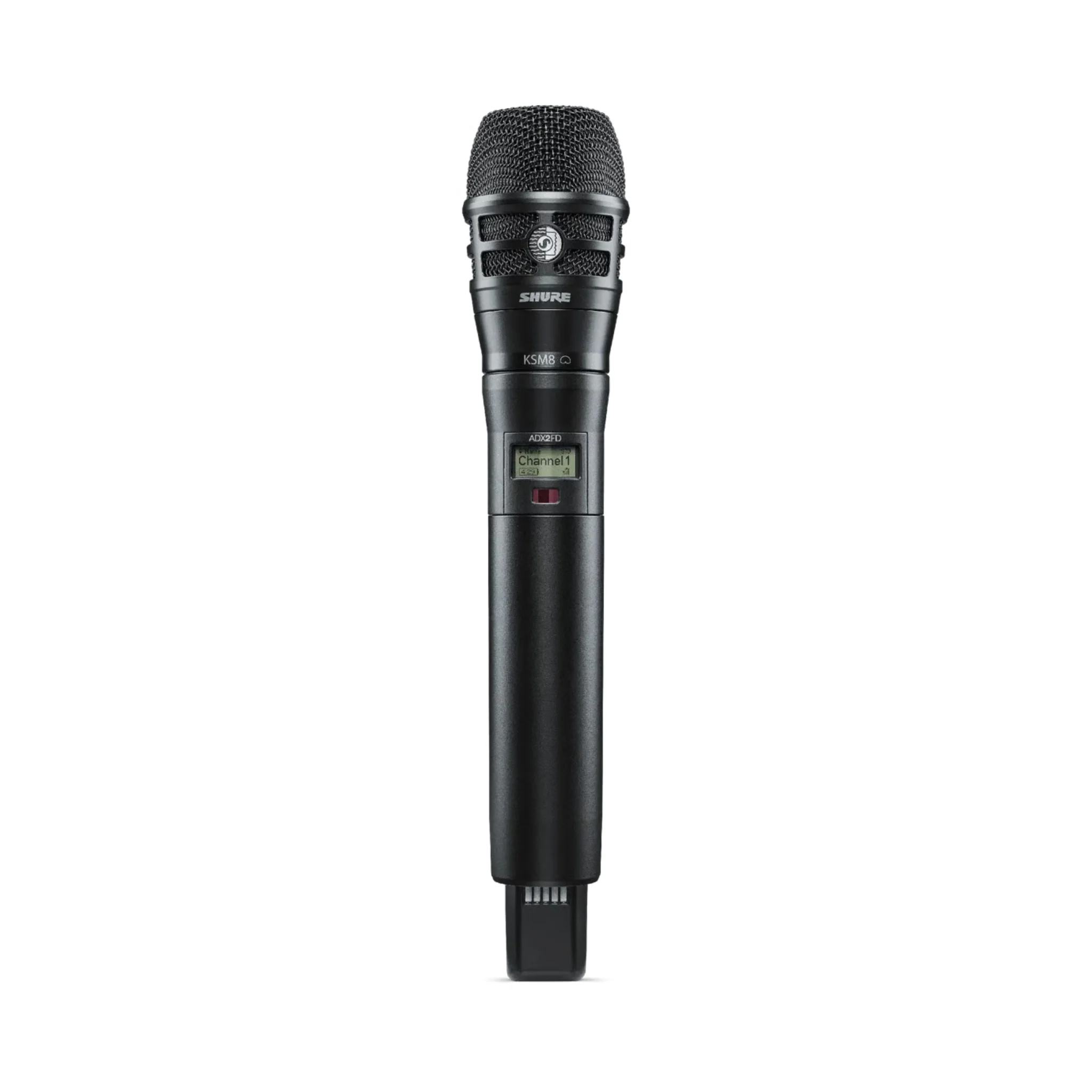Shure ADX2FD/K8 Axient Digital handheld transmitter with KSM8 capsule (470-636 MHz) (nickel)