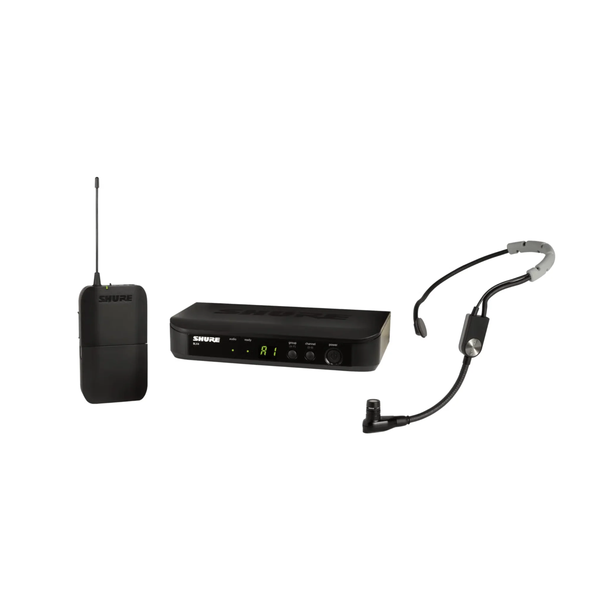 Shure BLXR Wireless System with BLX1 Bodypack and SM35 Headset (Rack Mount)