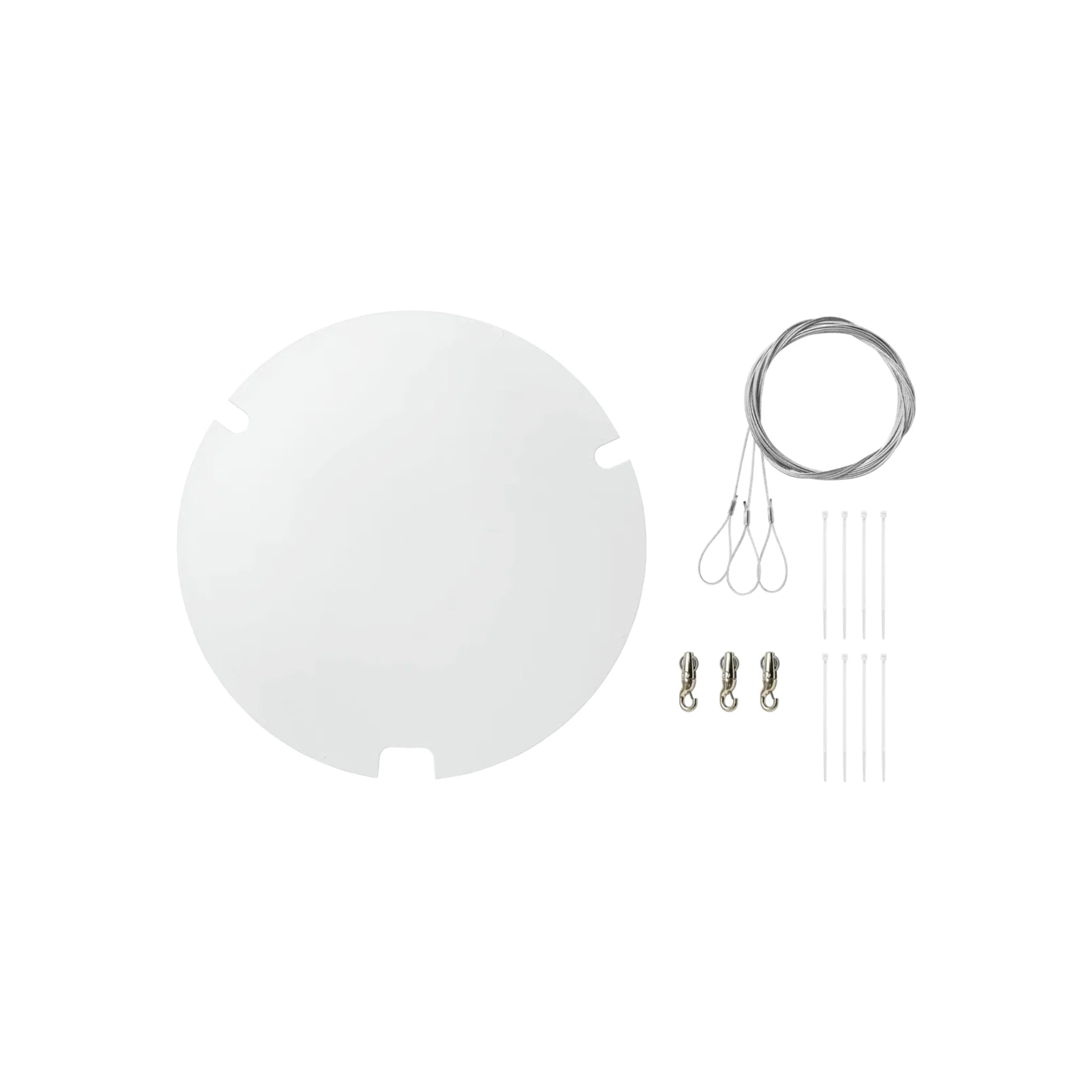 Shure A900W-GM Gripple mount kit for MXA920W-R microphone. Round (white)