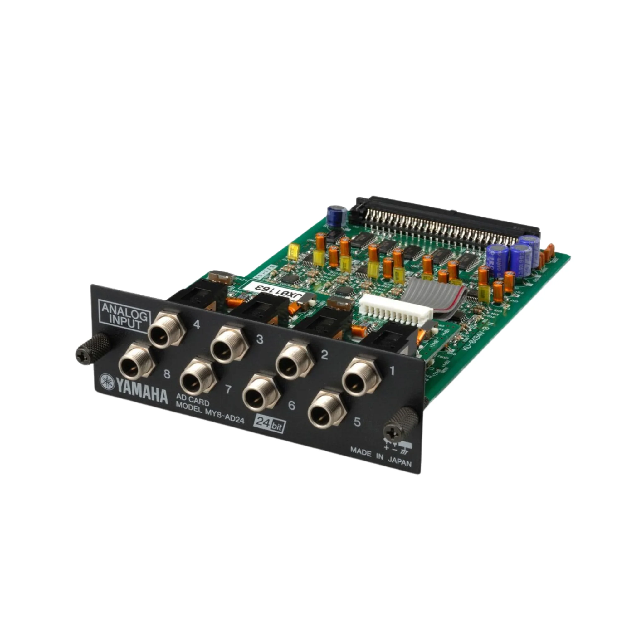 Yamaha MY8 AD24 8 channels, AD converter card, balanced jack, 24-bit